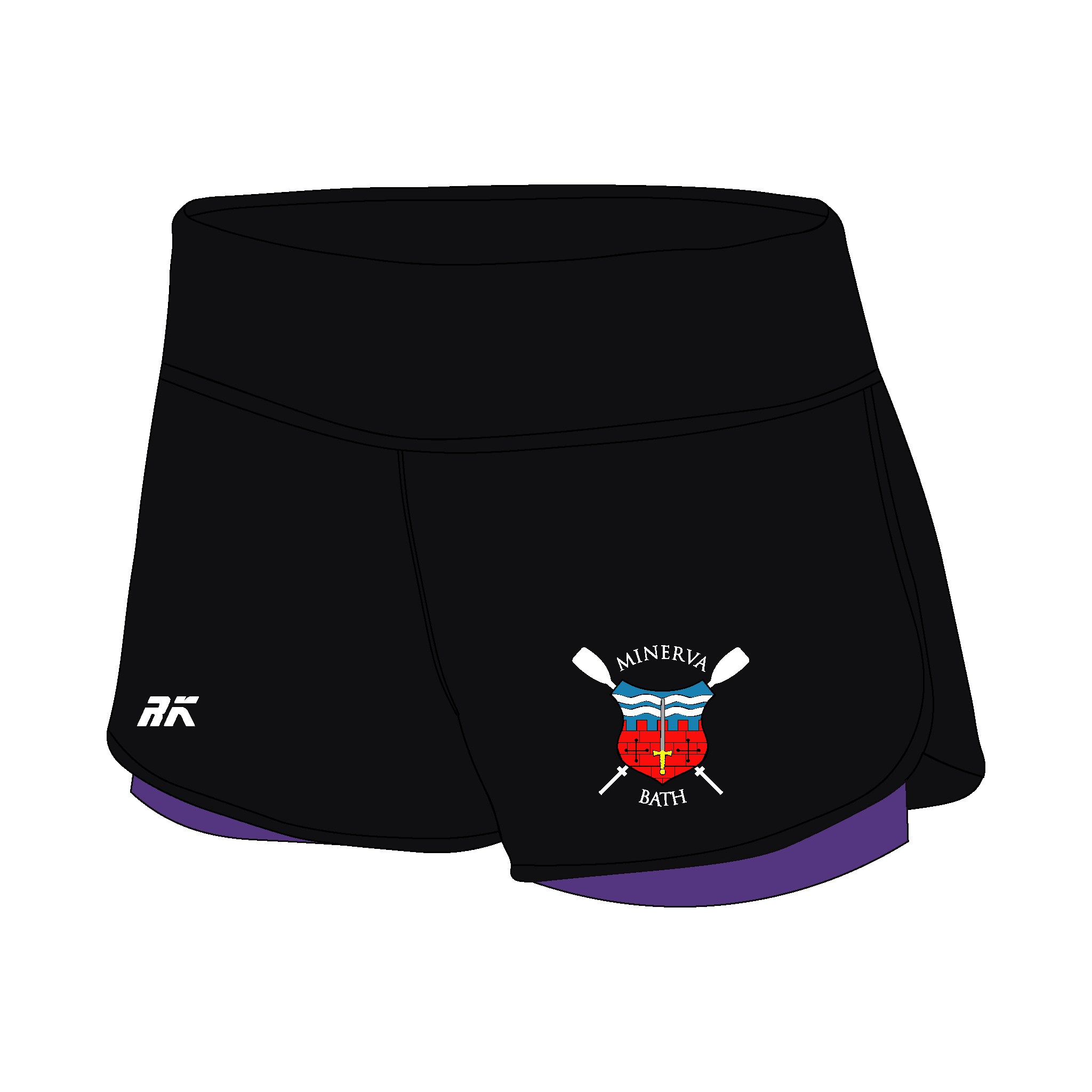 Minerva Bath RC Female Gym Shorts
