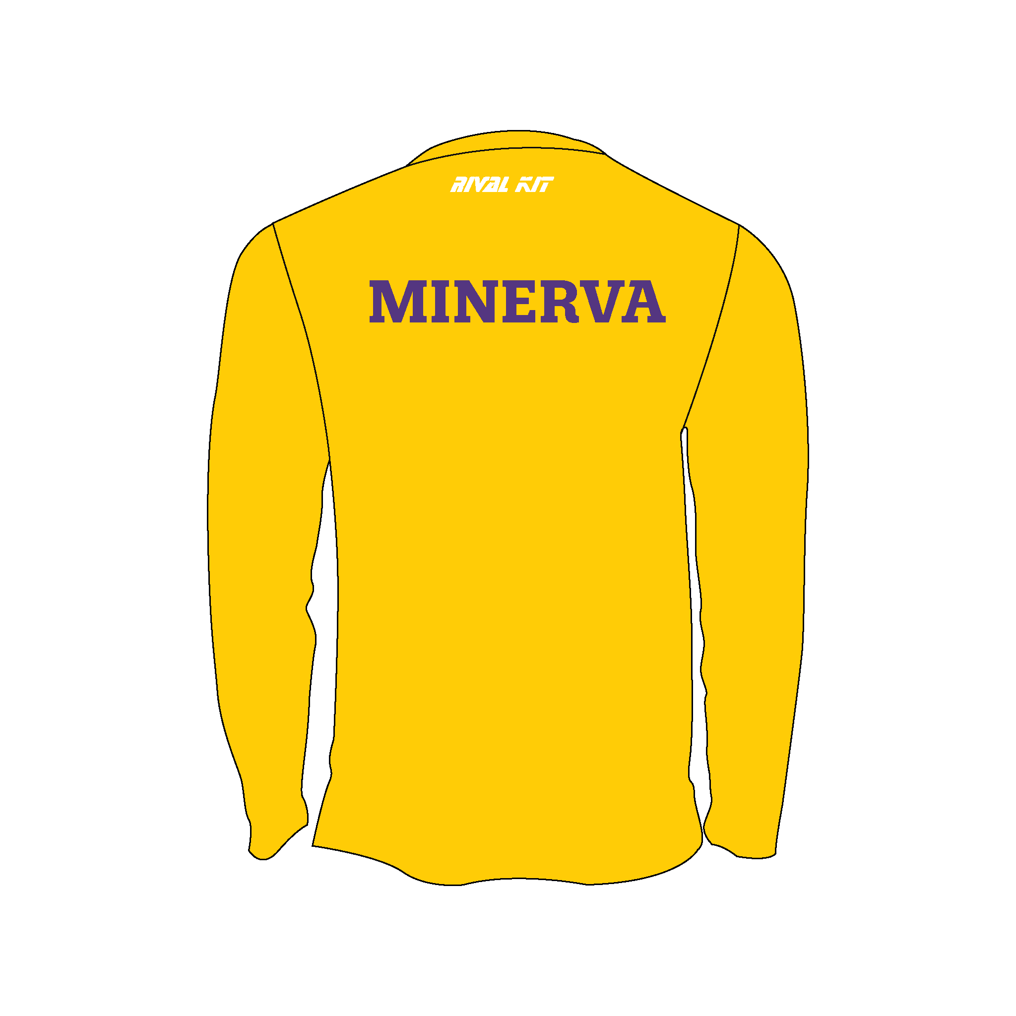 Minerva Bath RC Bespoke Long Sleeve Gym T-Shirt