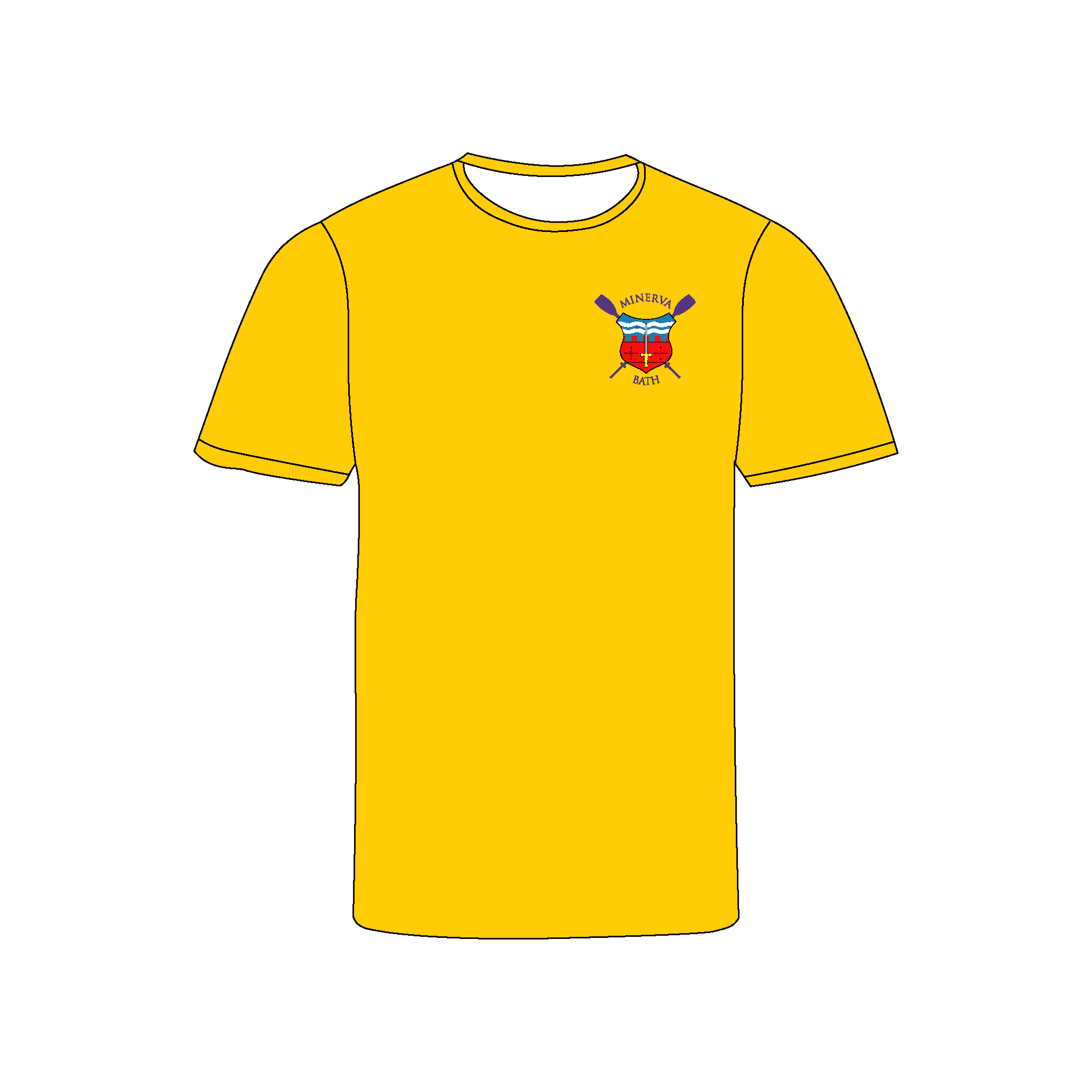 Minerva Bath RC Bespoke Gym T-Shirt