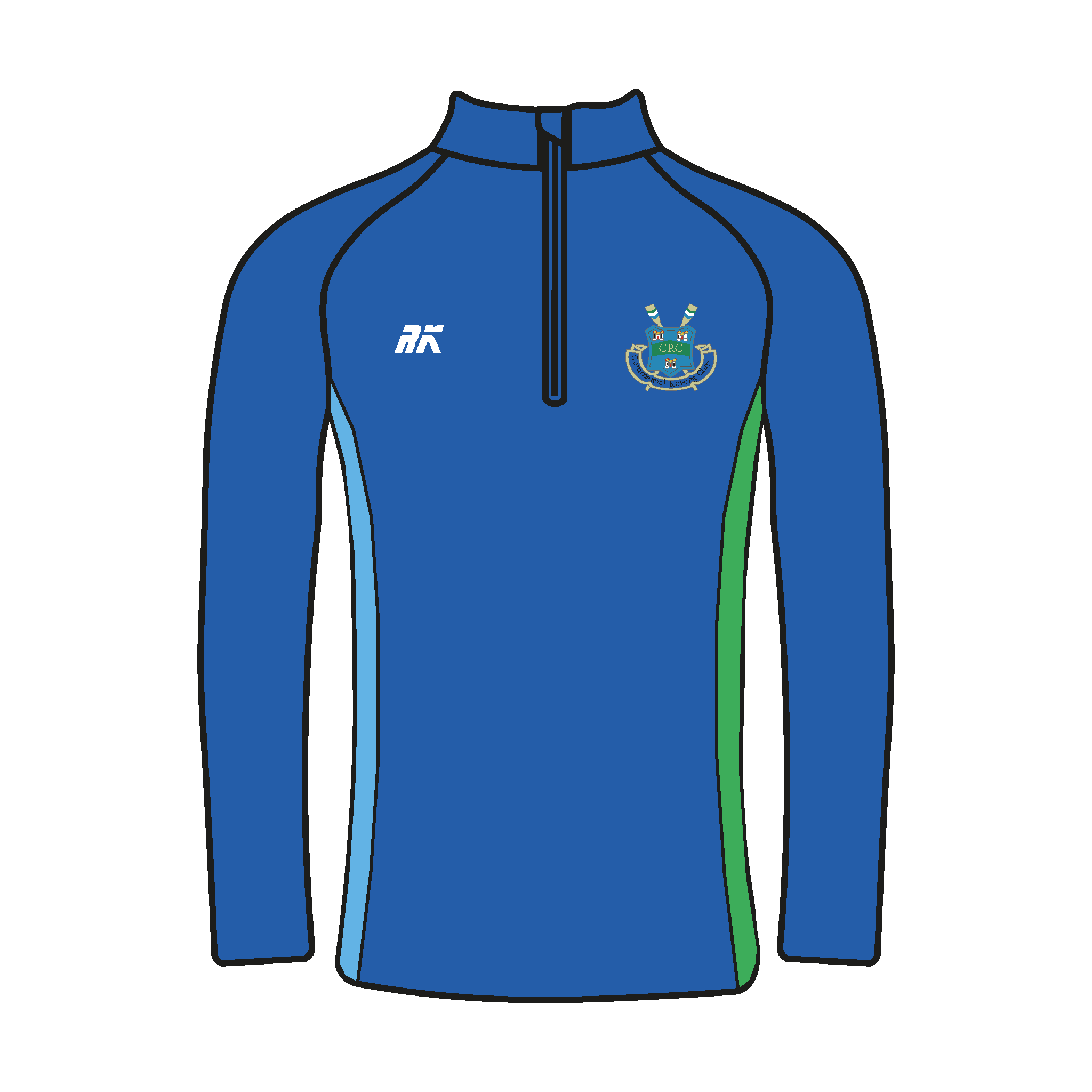 Commercial Rowing Club Bespoke Q-Zip
