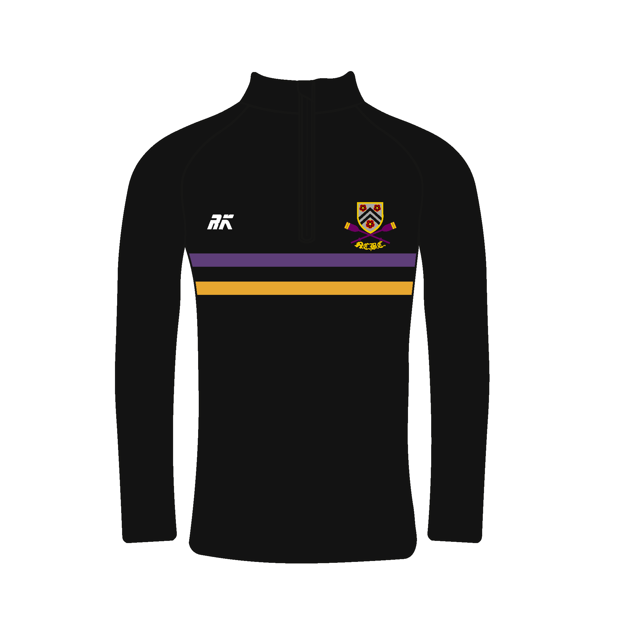 New College Boat Club Bespoke Q-Zip