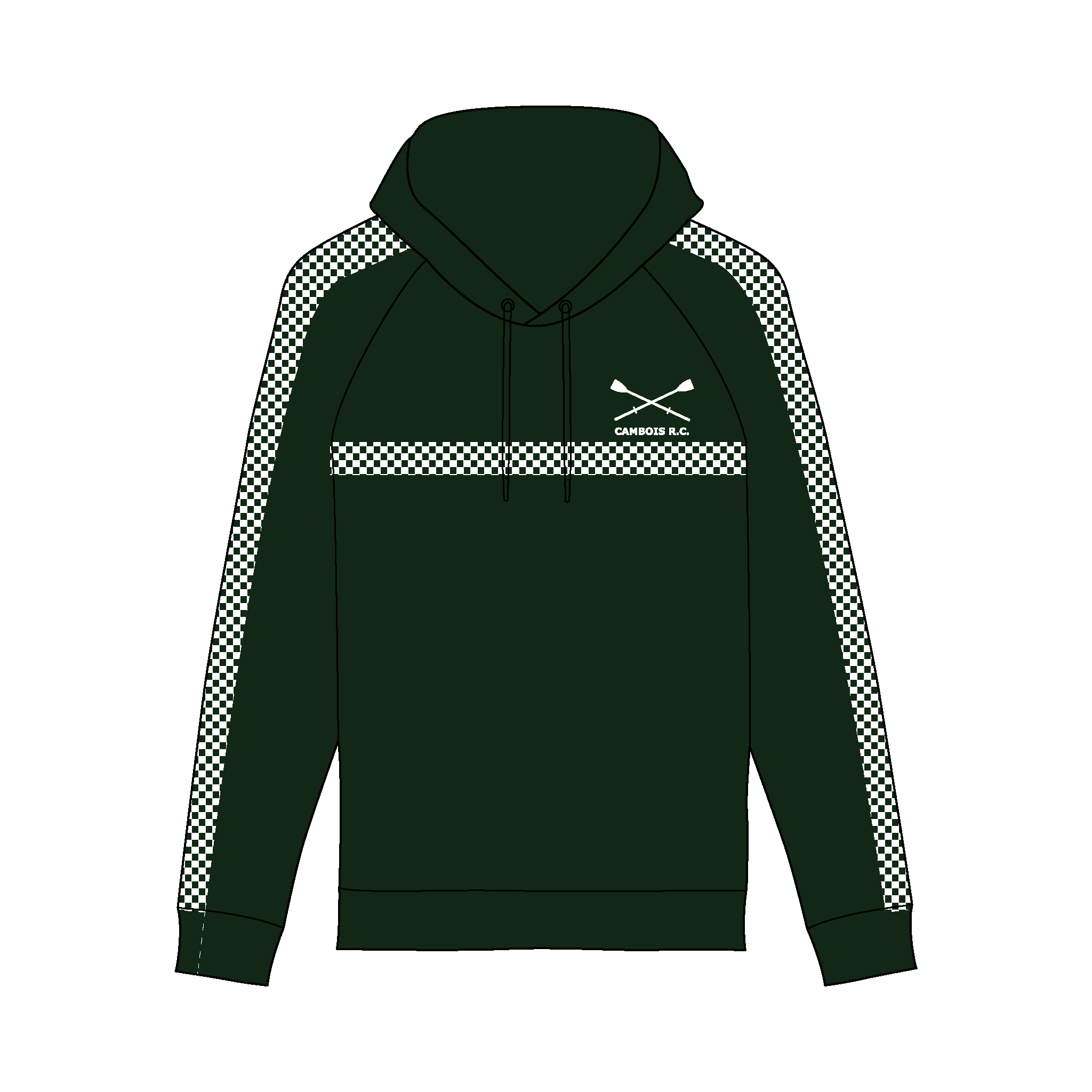 Cambois Rowing Club Hoodie 2