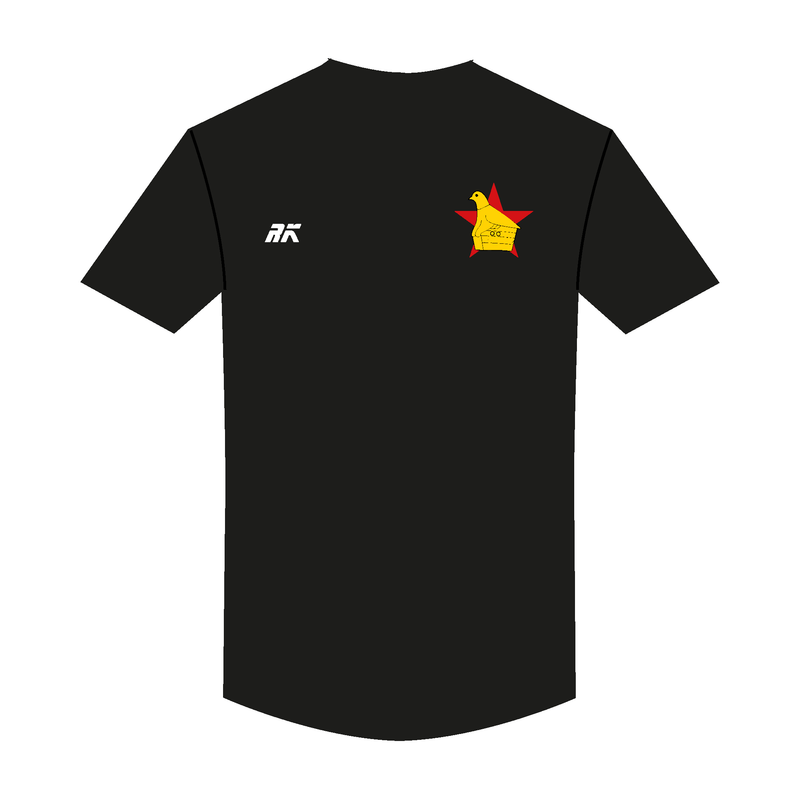 Team Zimbabwe Casual Black T-Shirt