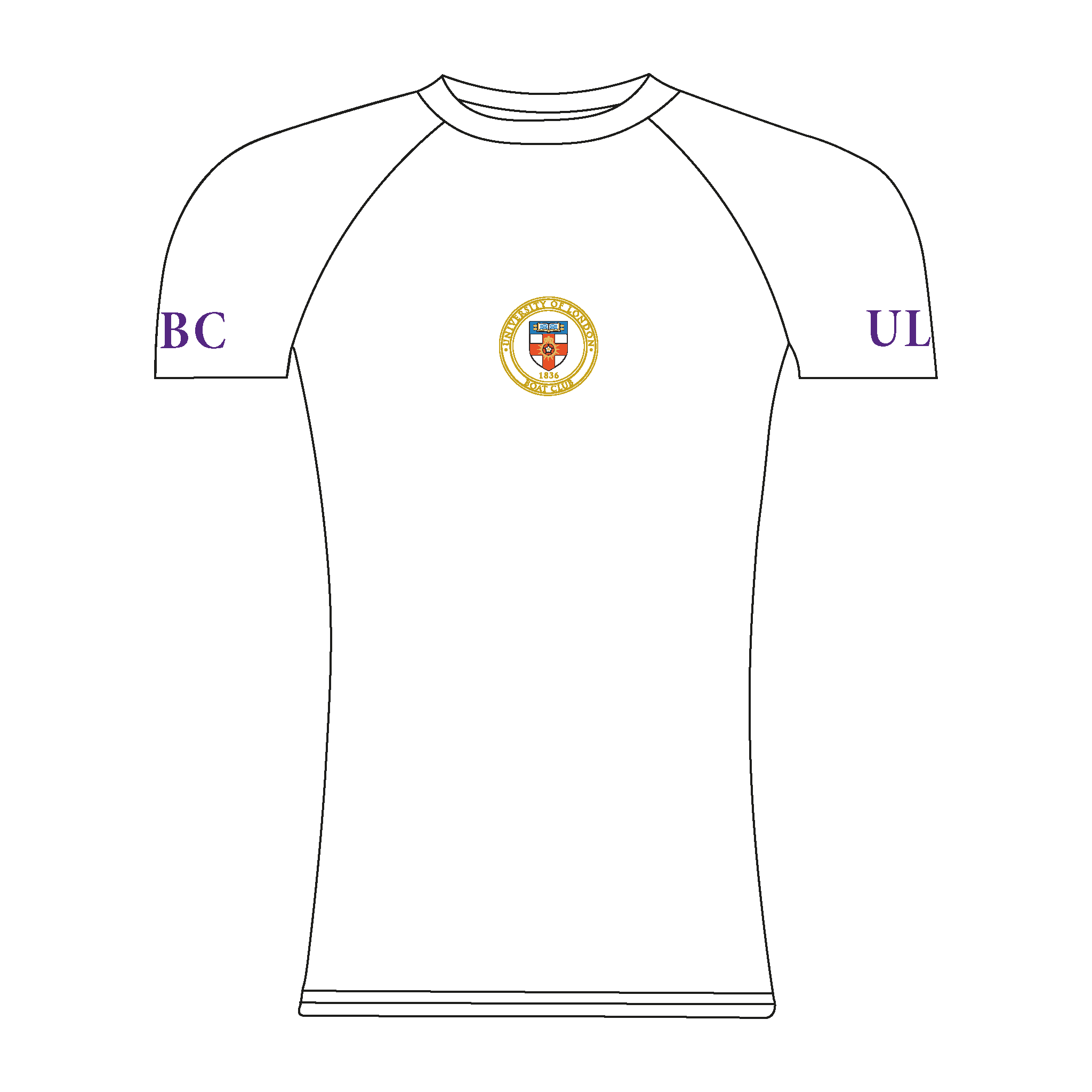 201 University of London BC Short Sleeve Baselayer