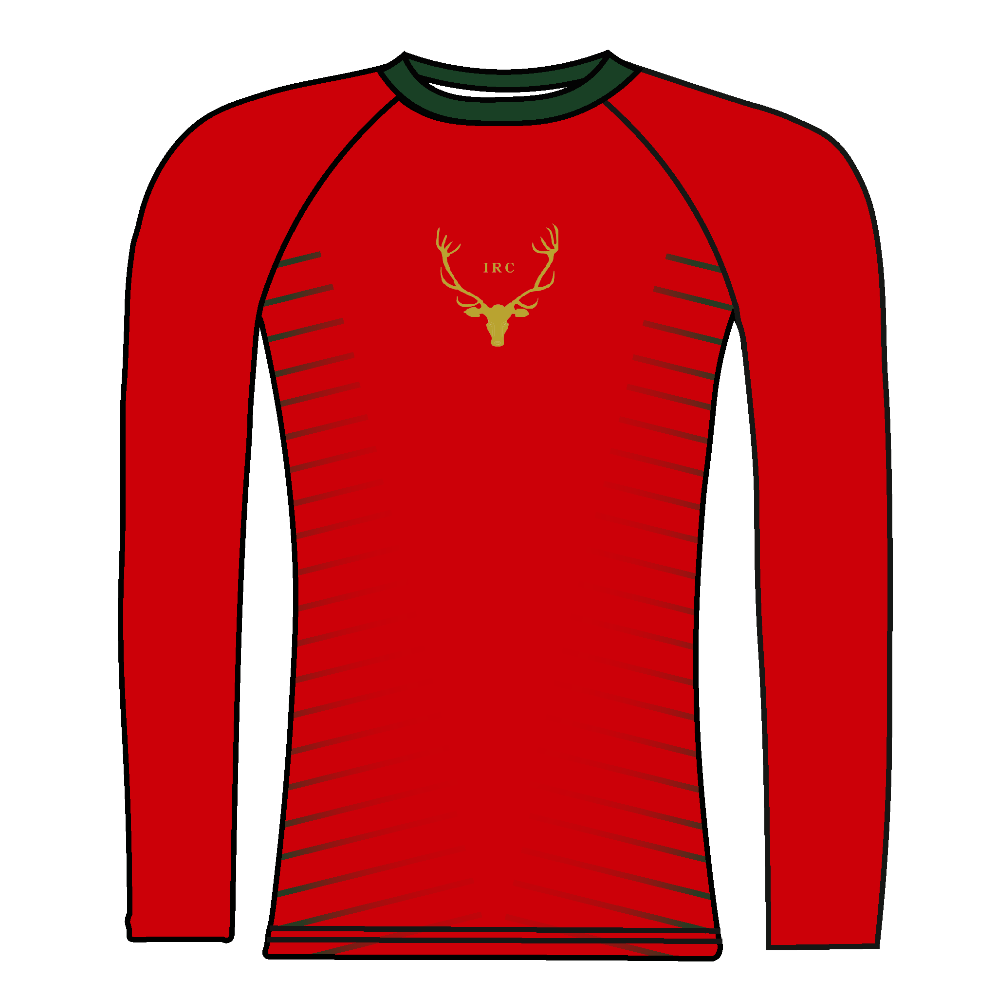 Inverness R.C Red Long Sleeve Baselayer