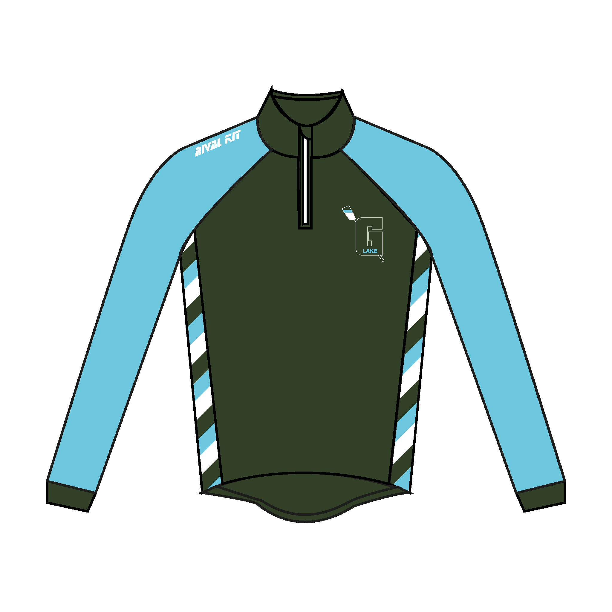 Green Lake Crew Thermal Splash Jacket