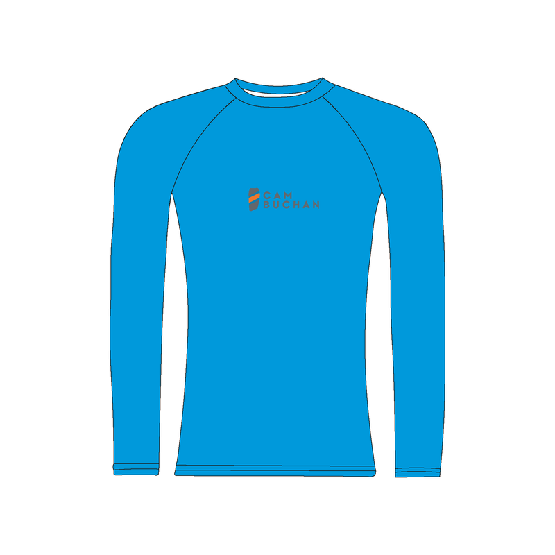 CB Personal Range Blue Thermal Long Sleeve Base Layer