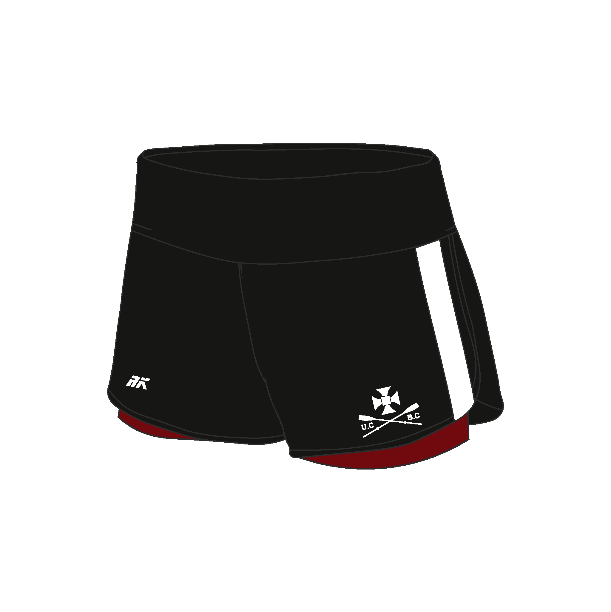 University College Boat Club Durham Female Gym Shorts