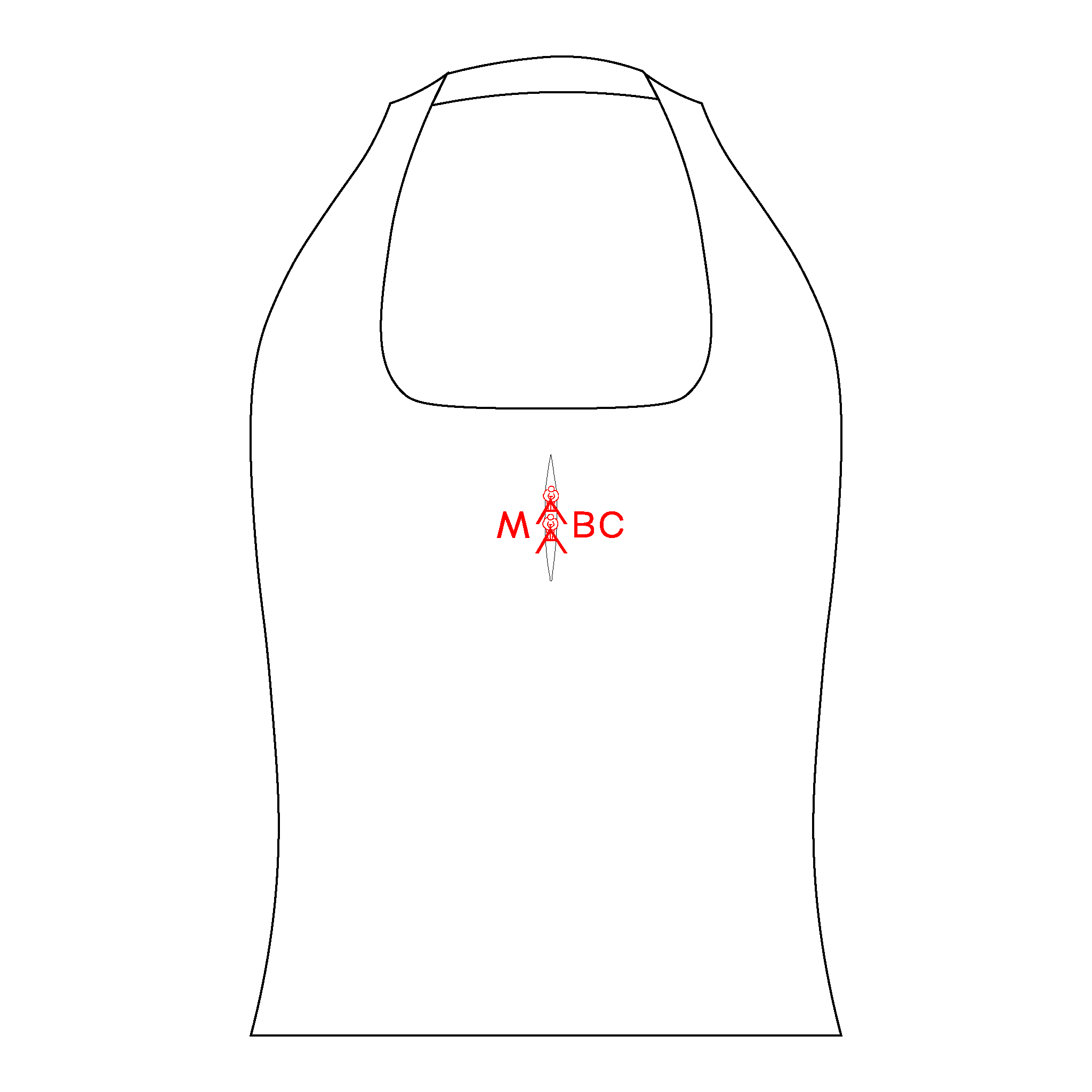 MAABC Halter Neck Vest