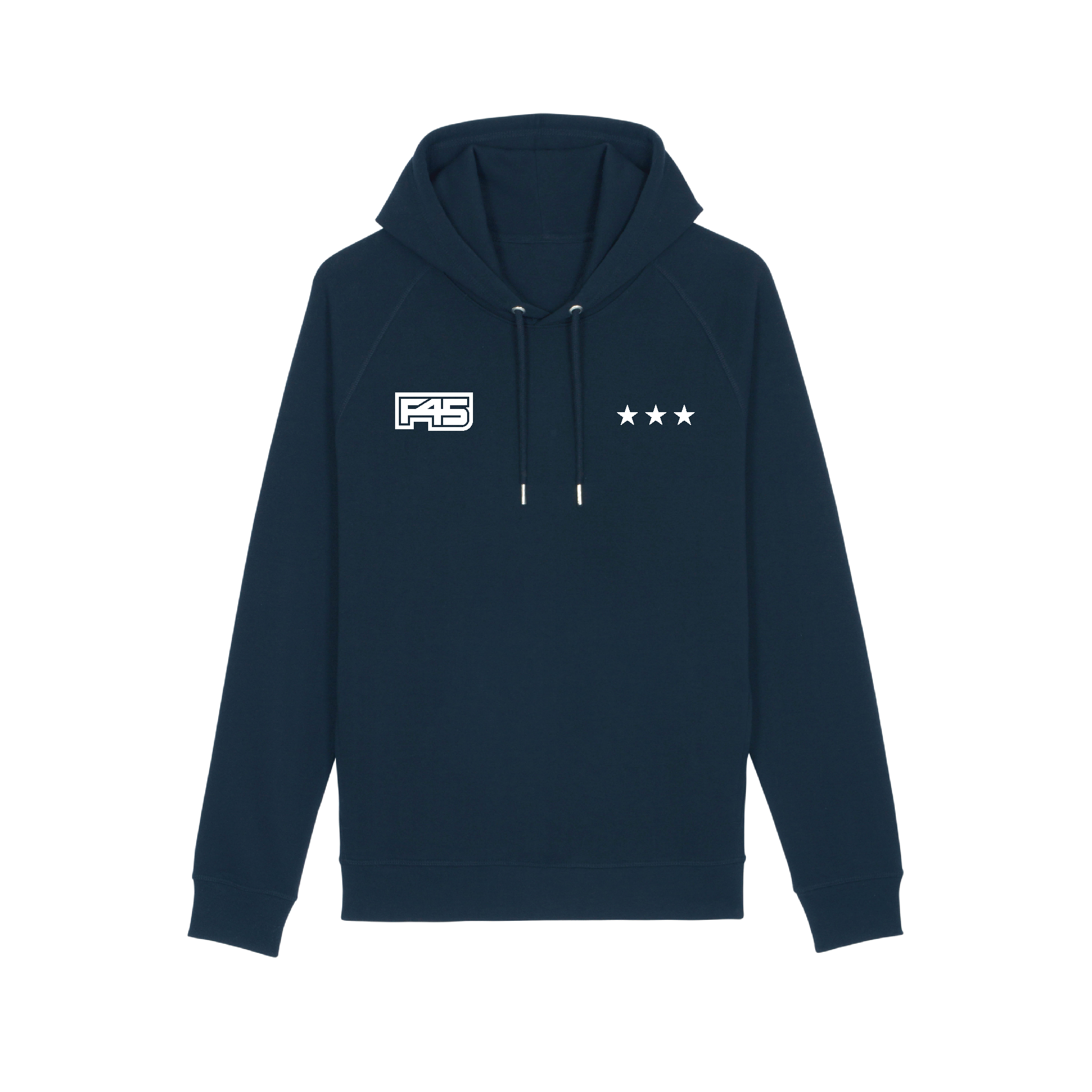 F45 MAIDA VALE HOODIE NAVY DESIGN 1