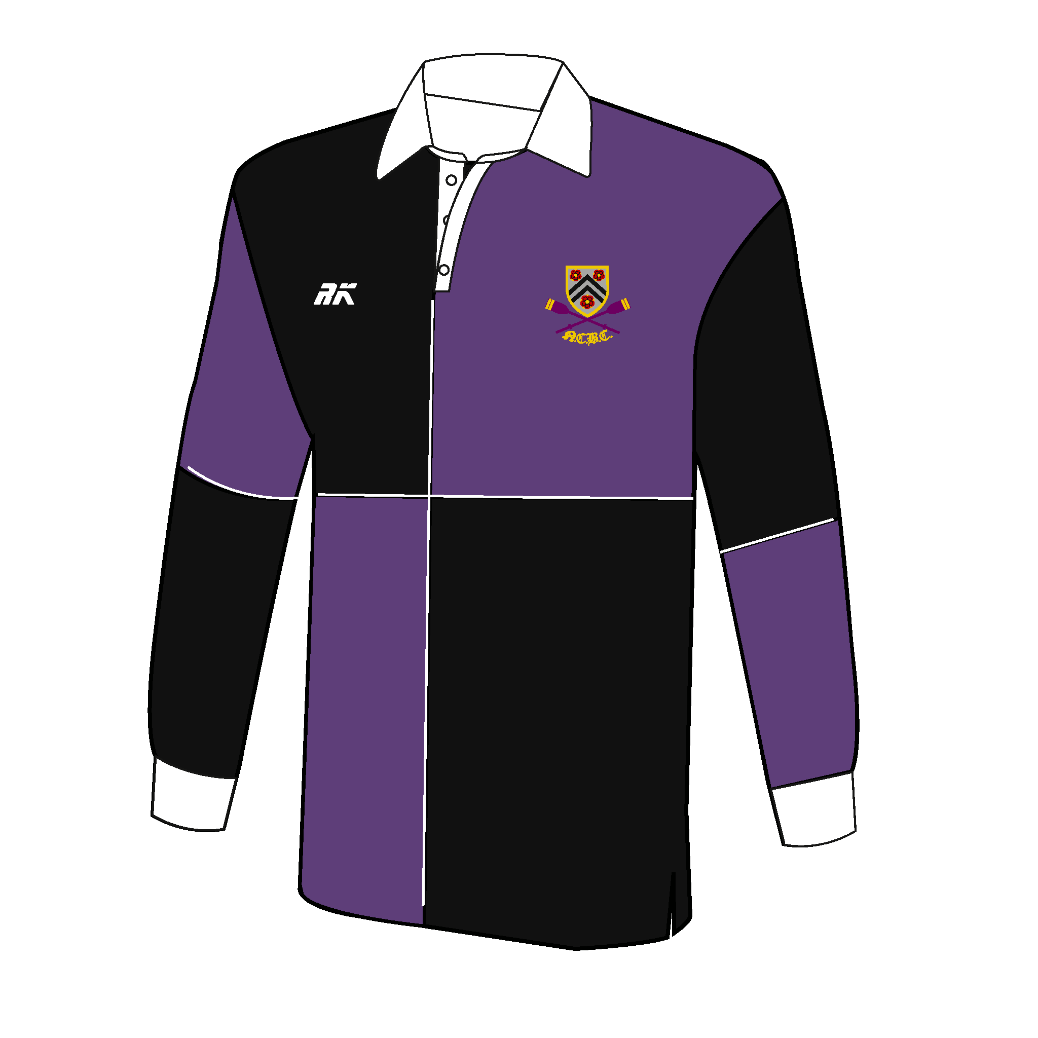 New College Boat Club Rugby Shirt