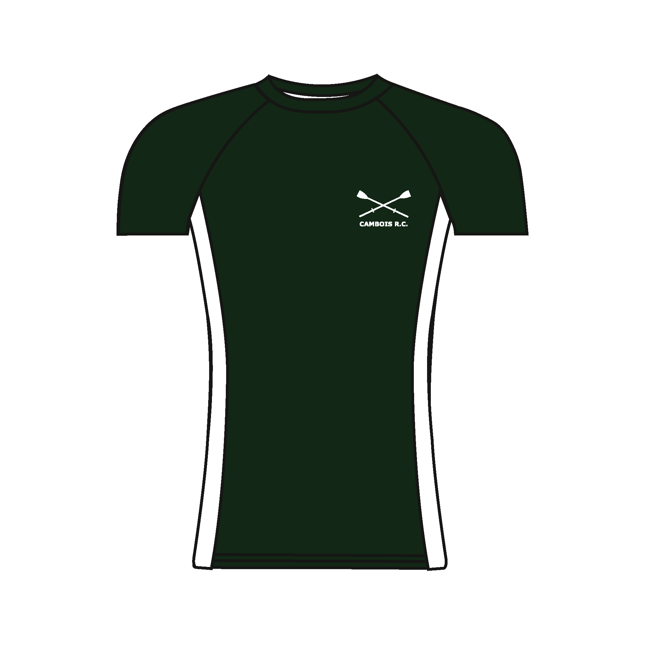 Cambois Rowing Club Short Sleeve Base-Layer 3