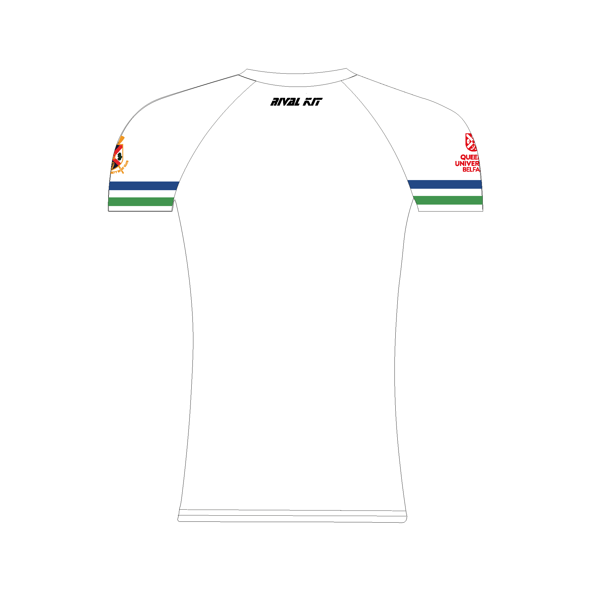 Queen's University Belfast Men's Boat Club Short Sleeve Base Layer