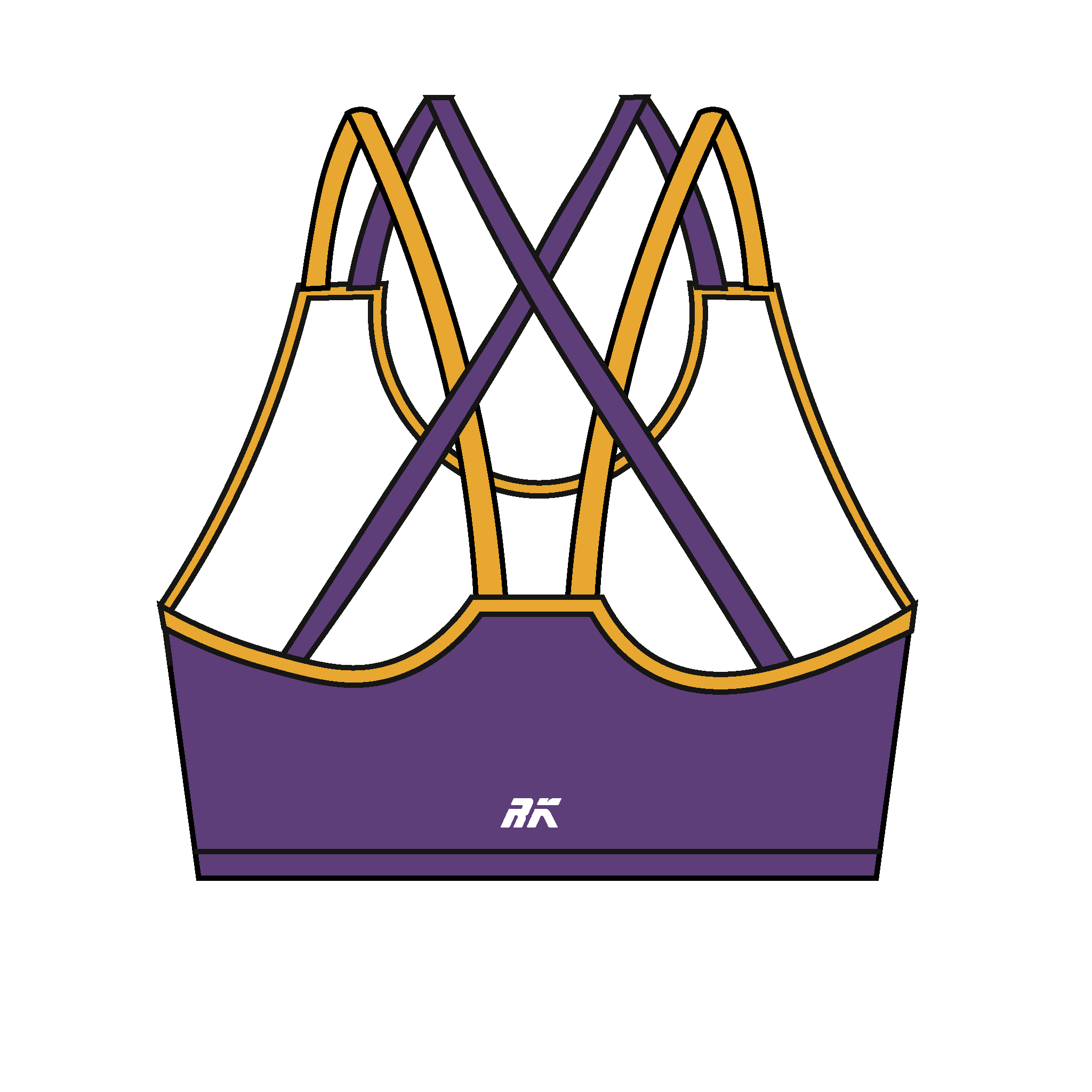 New College Boat Club Sports Bra 3