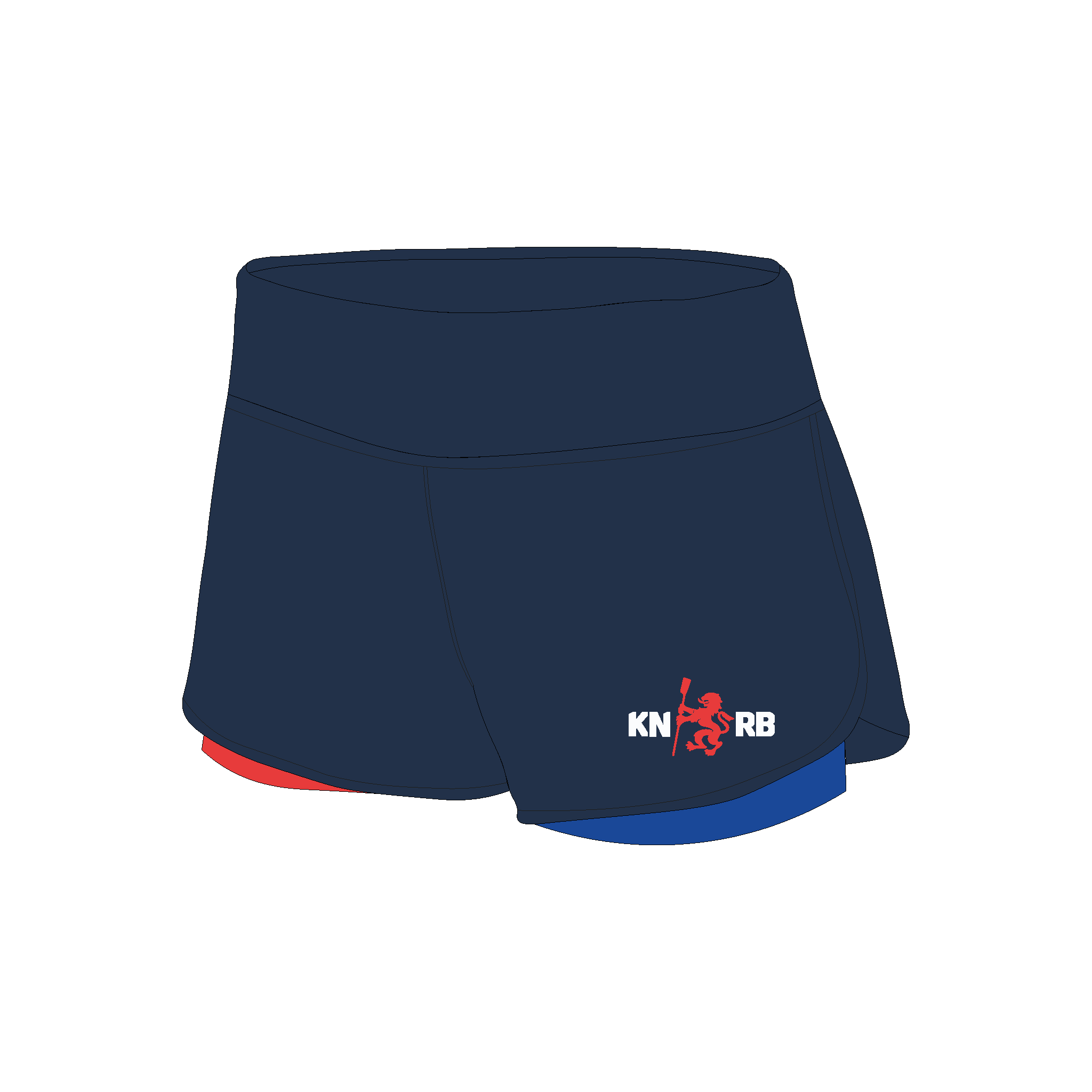 KNRB Female Gym Shorts
