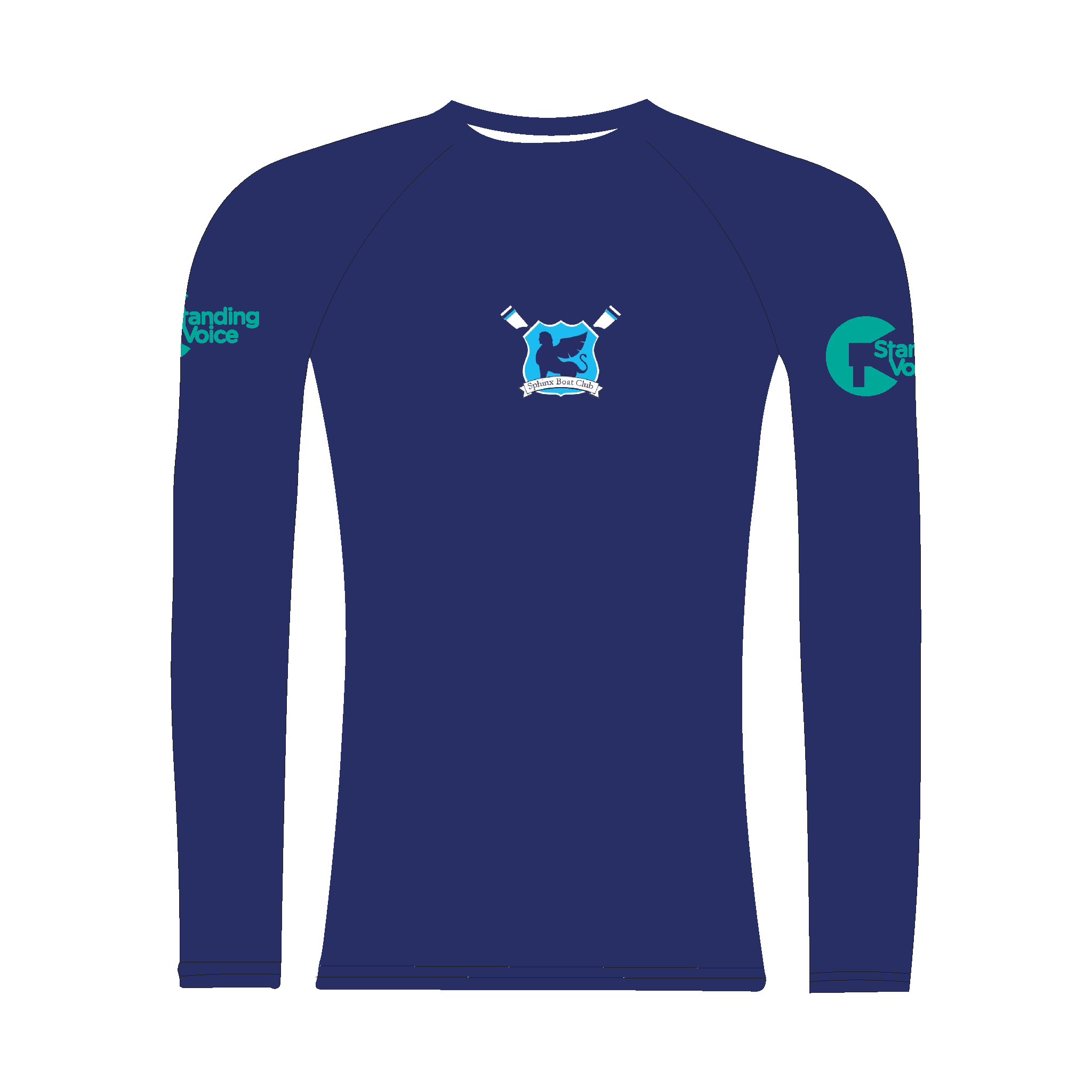 Sphinx Boat Club Long Sleeve Navy Base-Layer