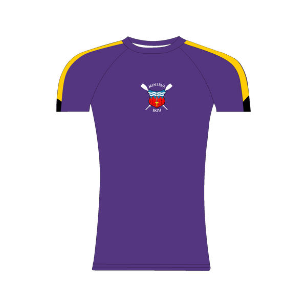 Minerva Bath RC Purple Short Sleeve Base-Layer