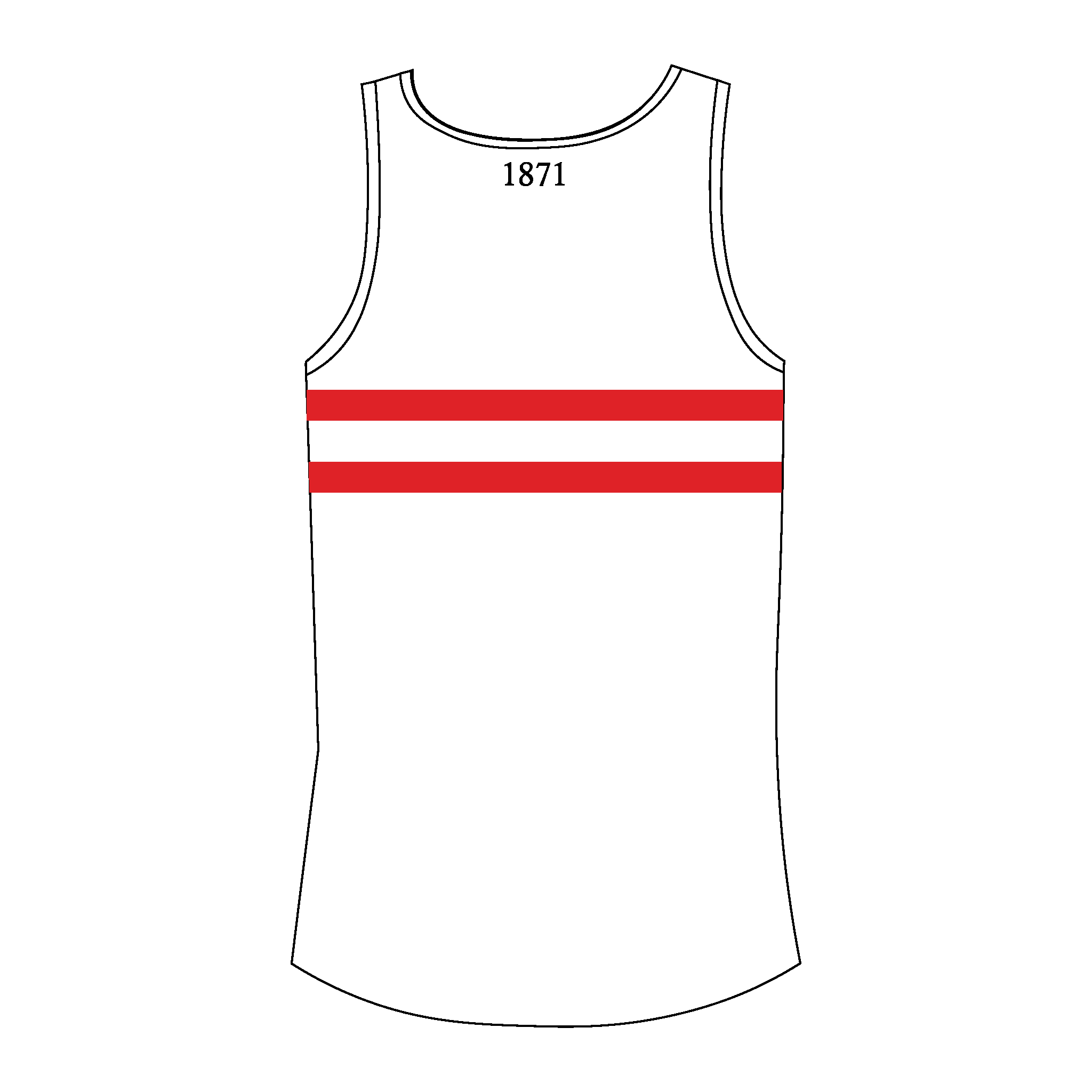 Marlow Rowing Club 150th Hoop Gym Vest