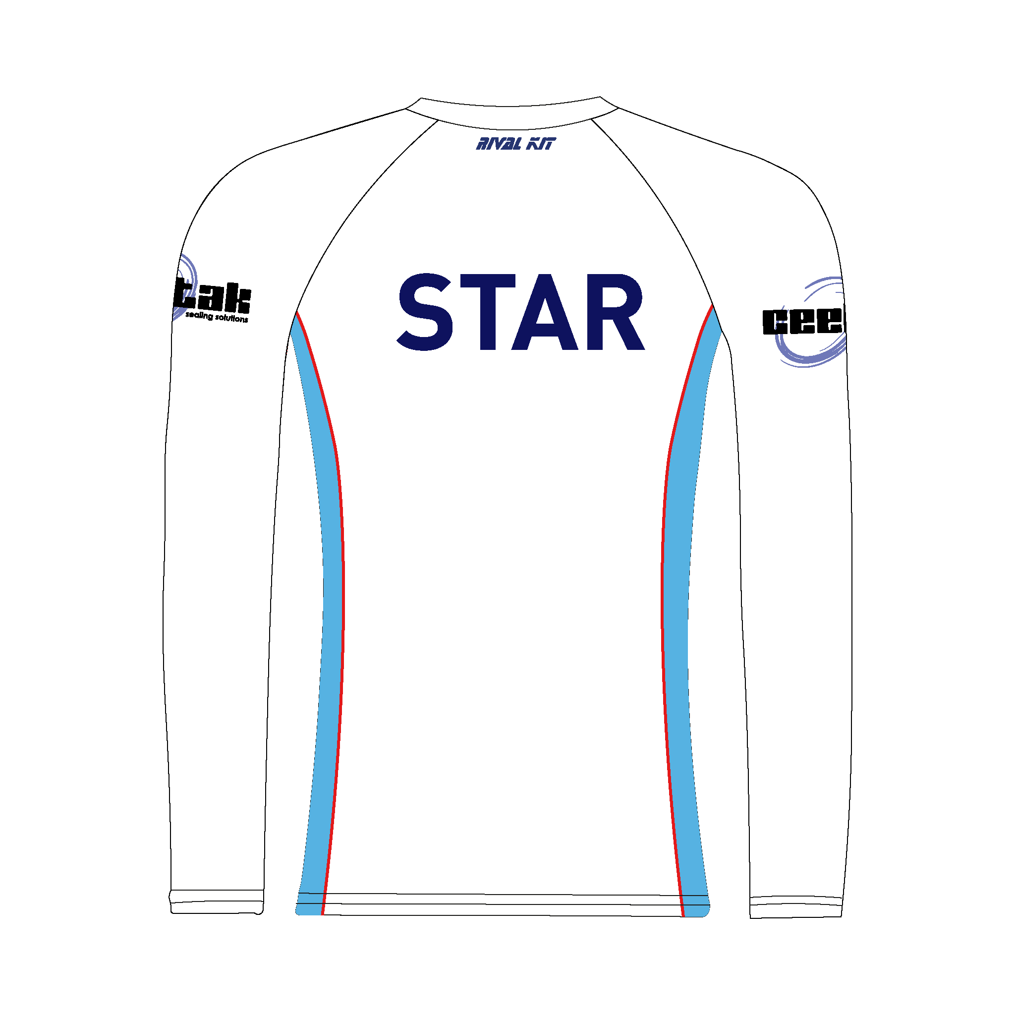 Star Rowing Club Long Sleeve Baselayer
