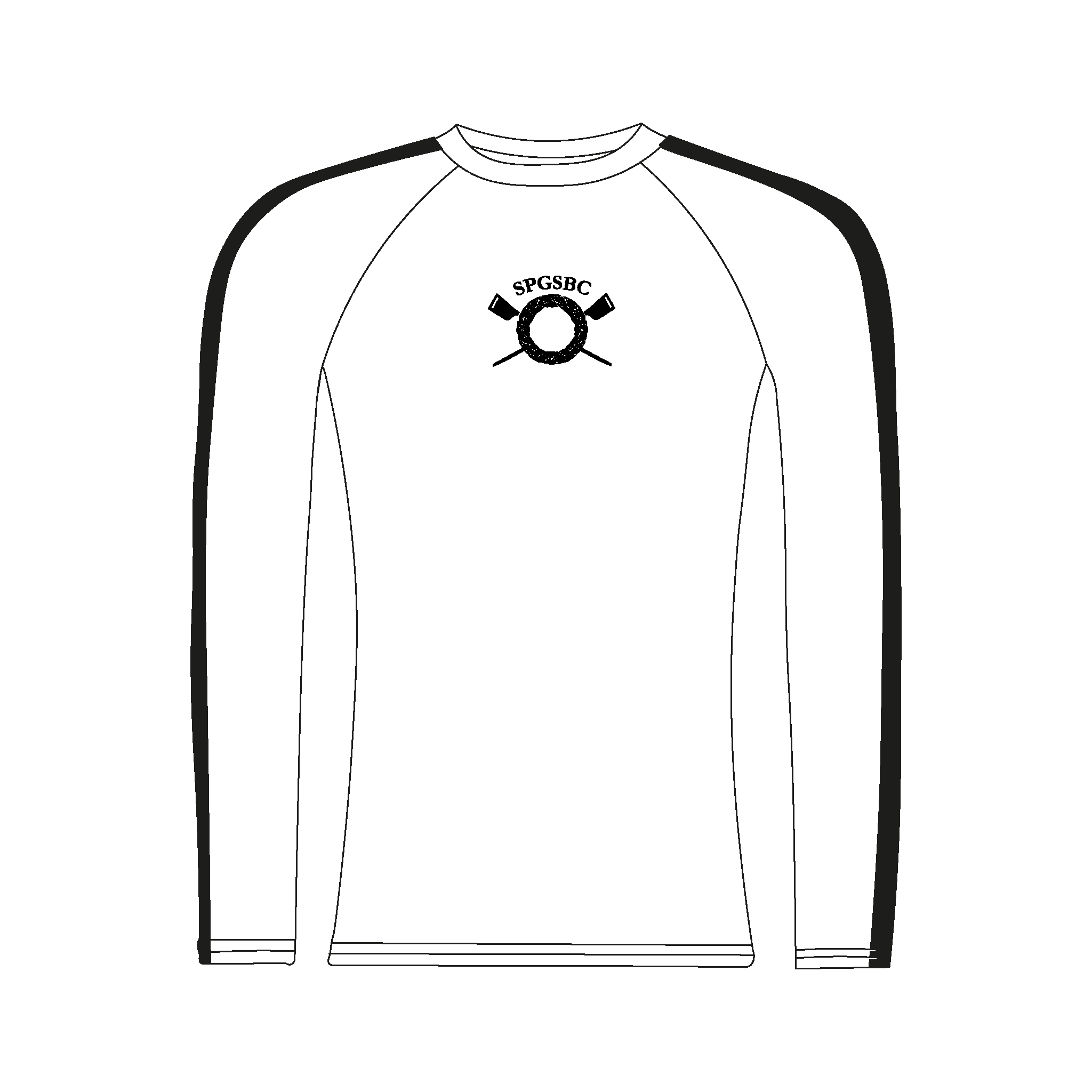 St Paul's Girls' School Boat Club Long Sleeve Baselayer