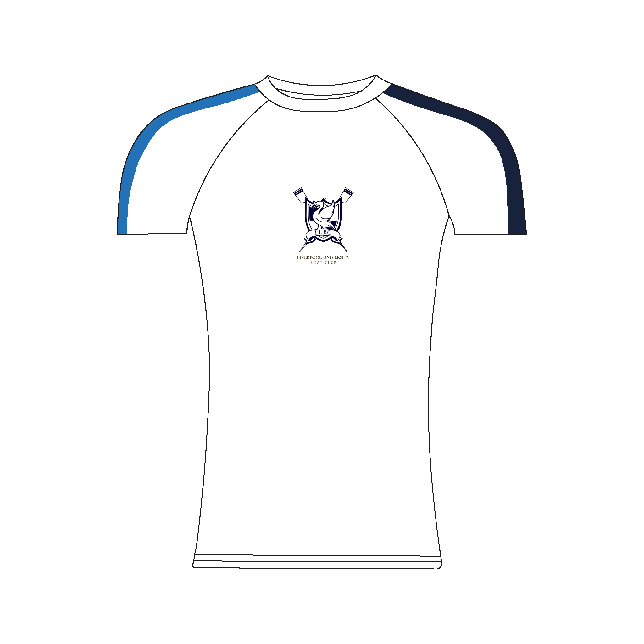 Liverpool University Boat Club Racing Short Sleeve Baselayer