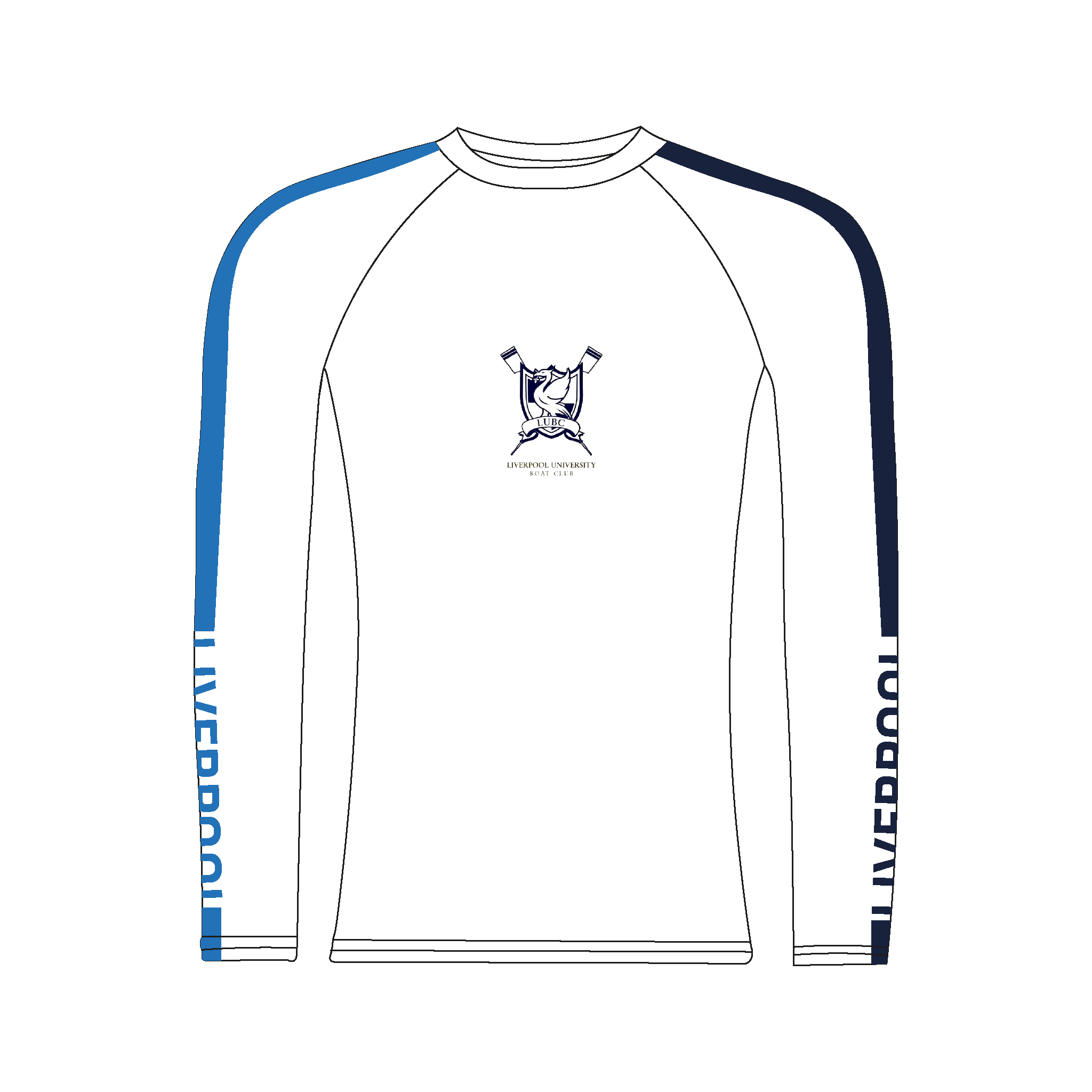 Liverpool University Boat Club Racing Long Sleeve Baselayer