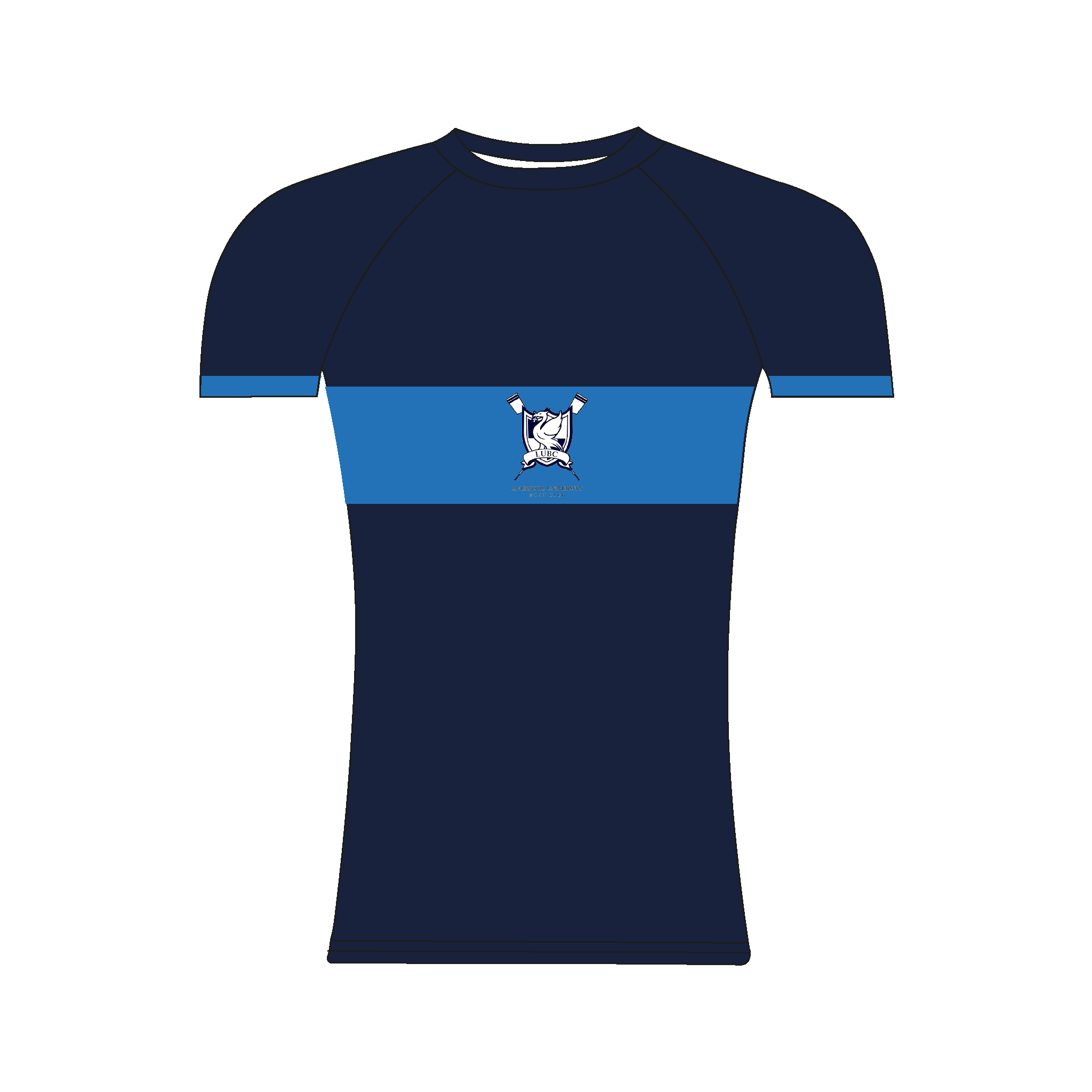 Liverpool University Boat Club Training Short Sleeve Baselayer