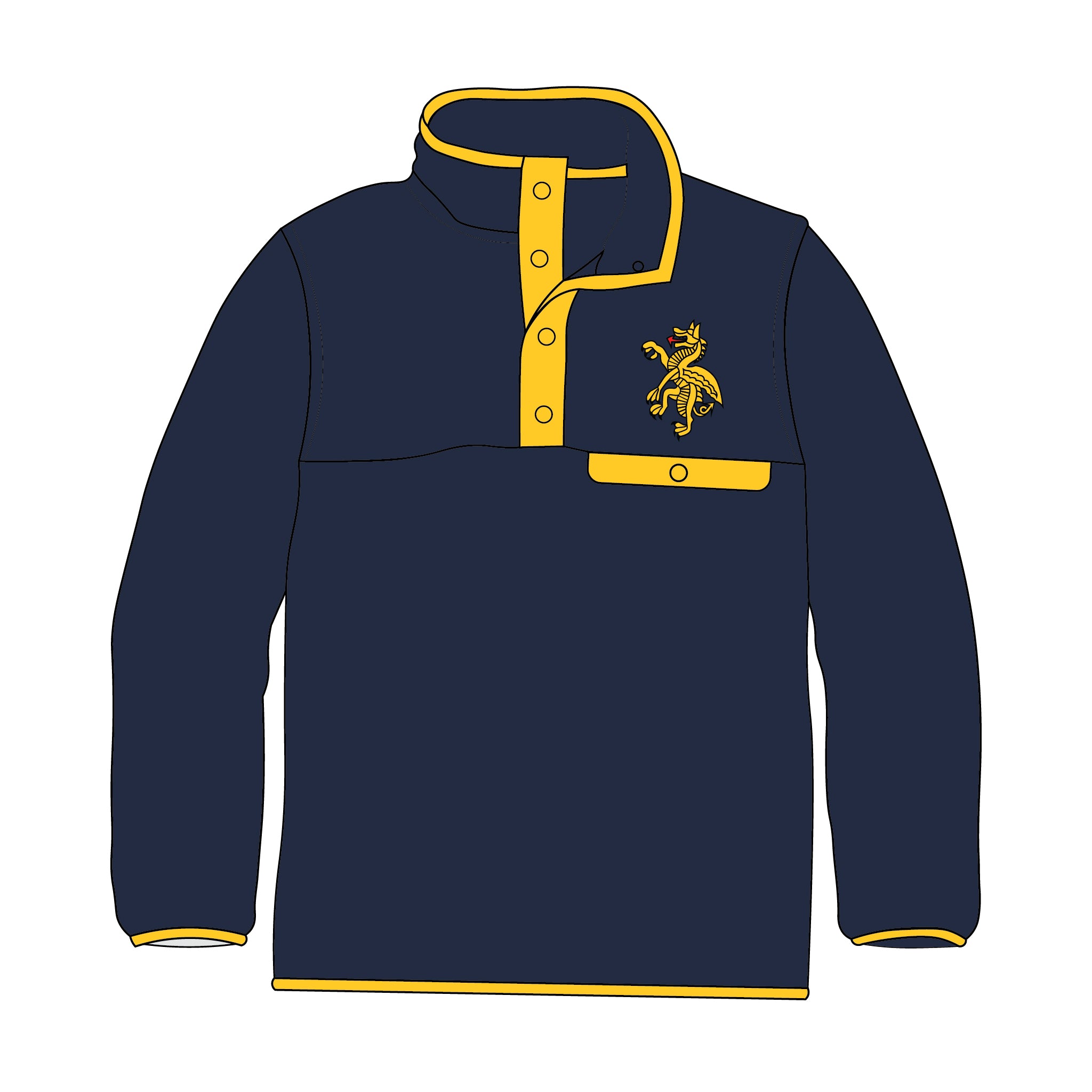 Sherborne Clay Shooting Pocket Fleece