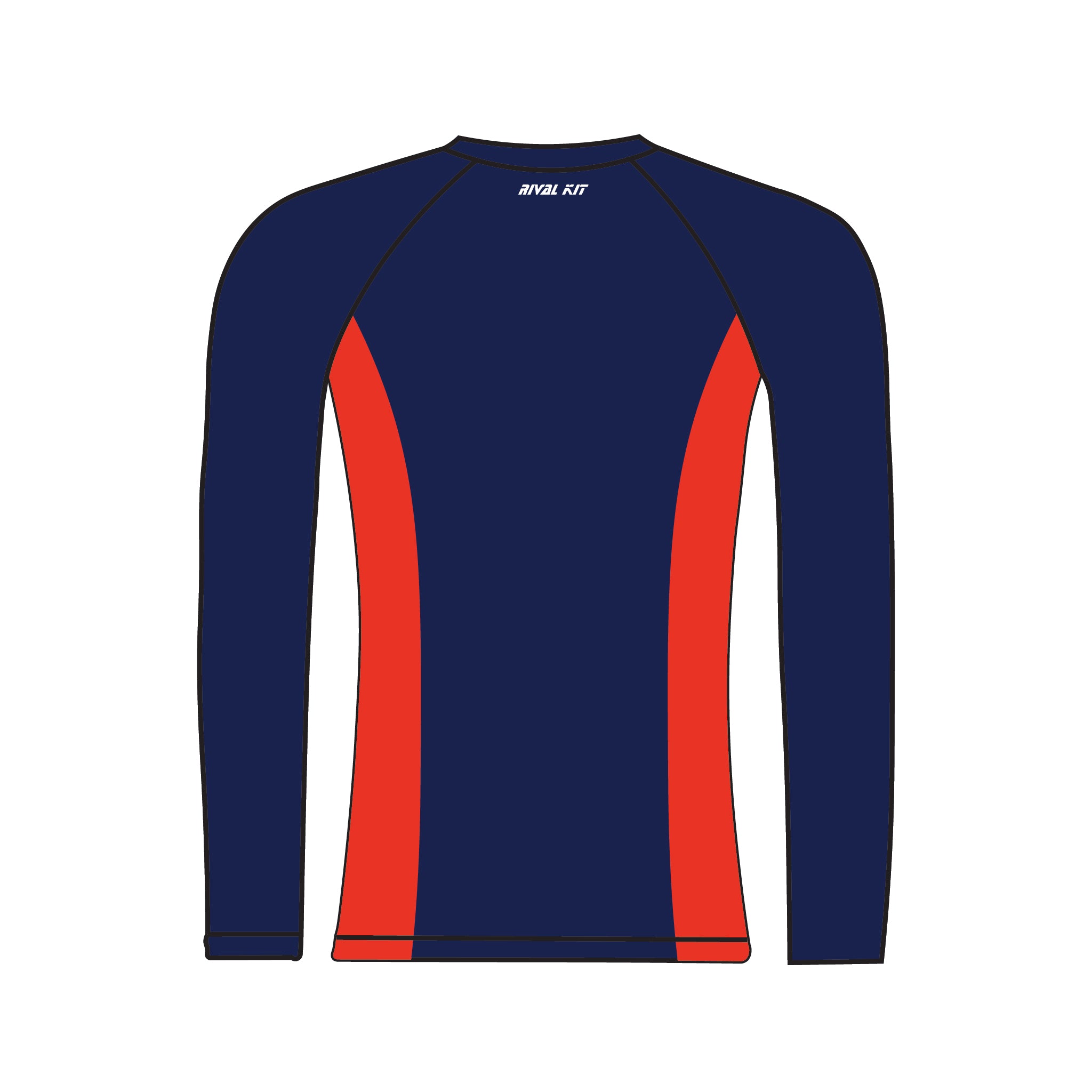 Ann Arbor Rowing Club Long Sleeved Baselayer