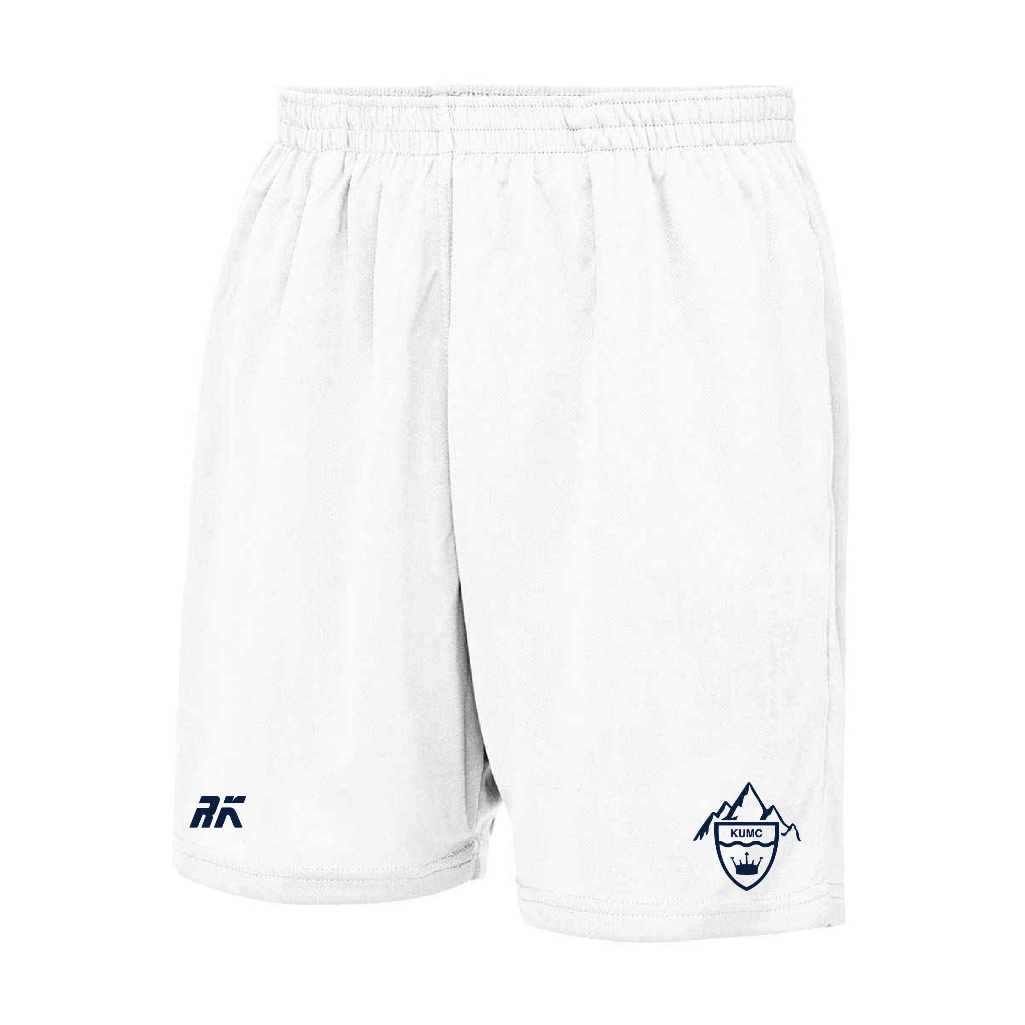 Kingston University Mountaineering Club White Male Gym Shorts