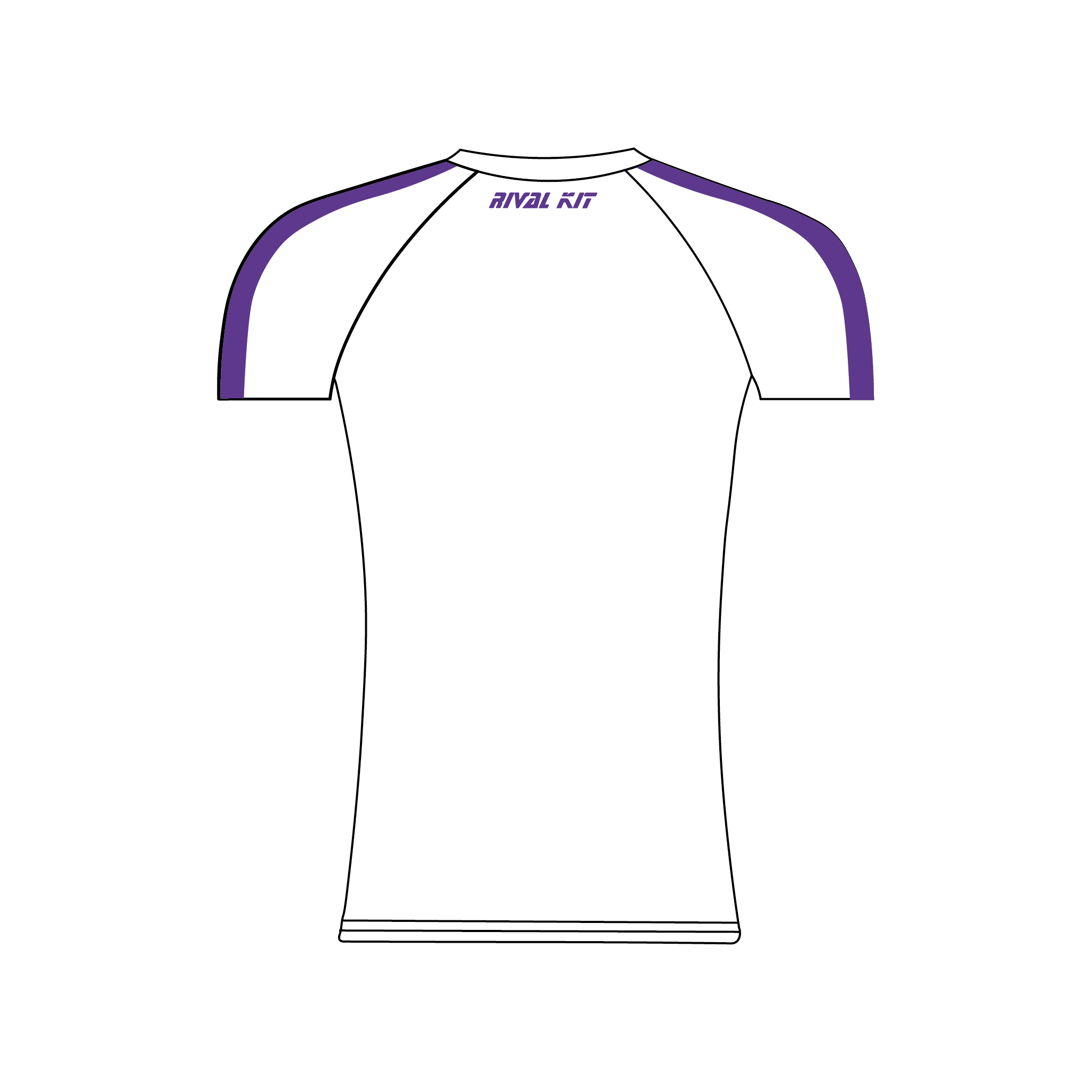 Aberdeen BC Stripe White Baselayer