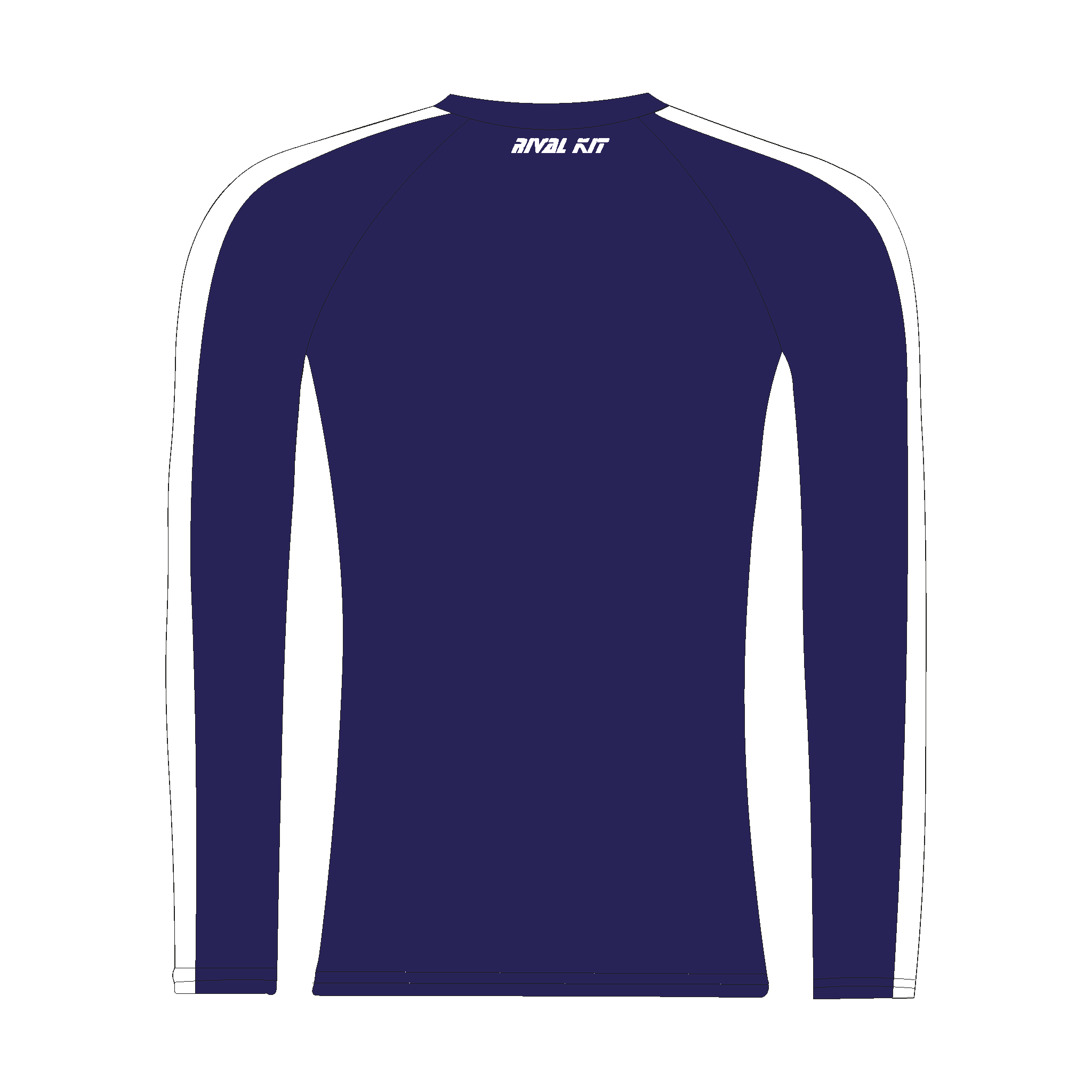 Hereford Rowing Club Long Sleeve Navy Baselayer