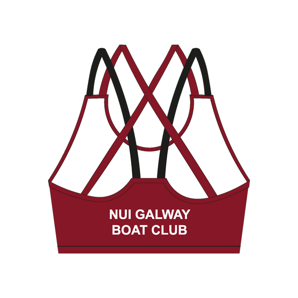 NUIG Boat Club Sports Bra Strappy Back