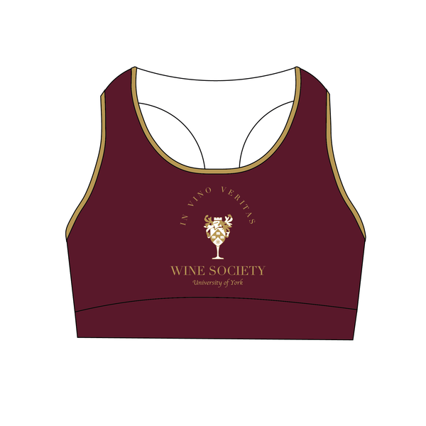 University of York Wine Appreciation Society Sports Bra