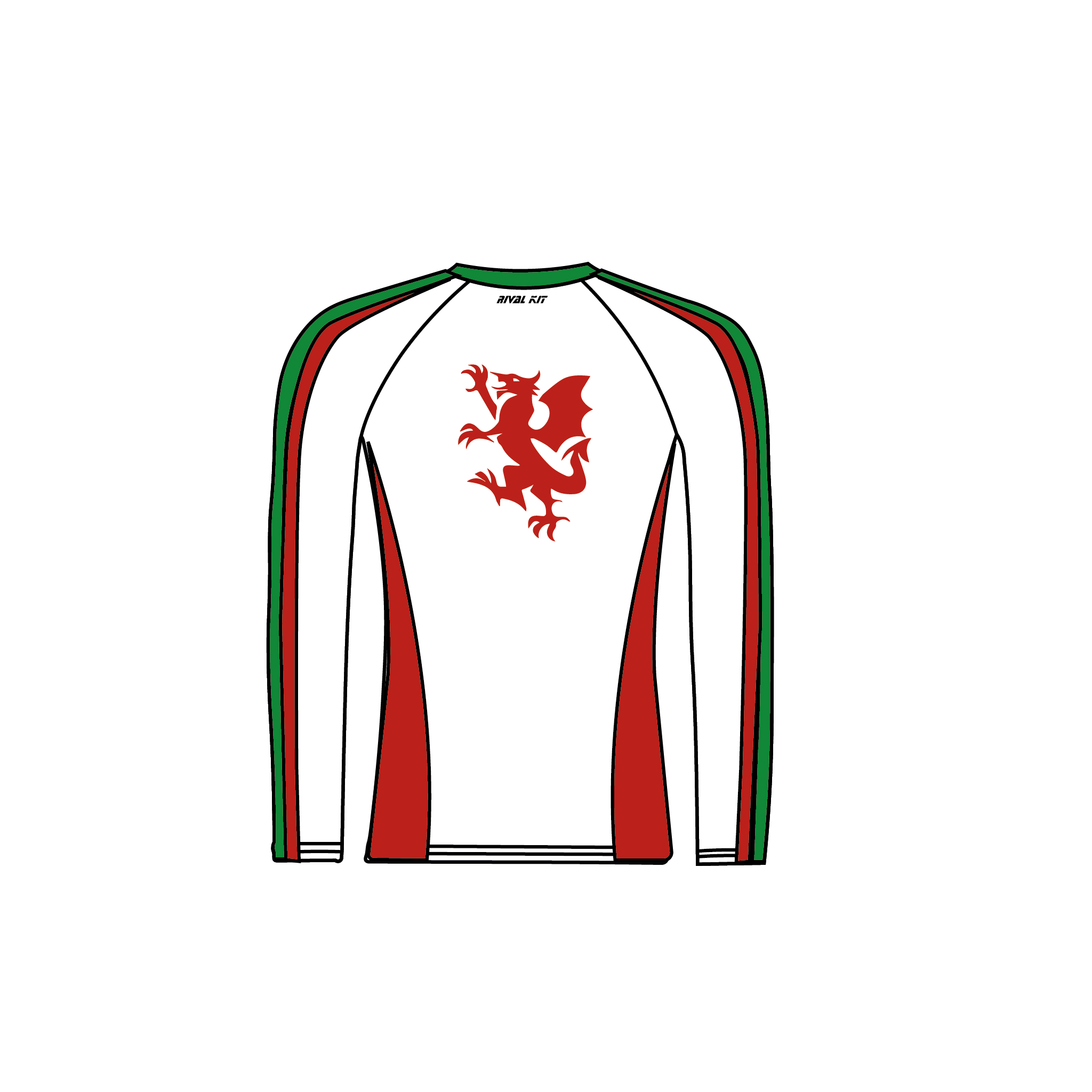 Aberystwyth University Boat Club Long Sleeve Base Layer
