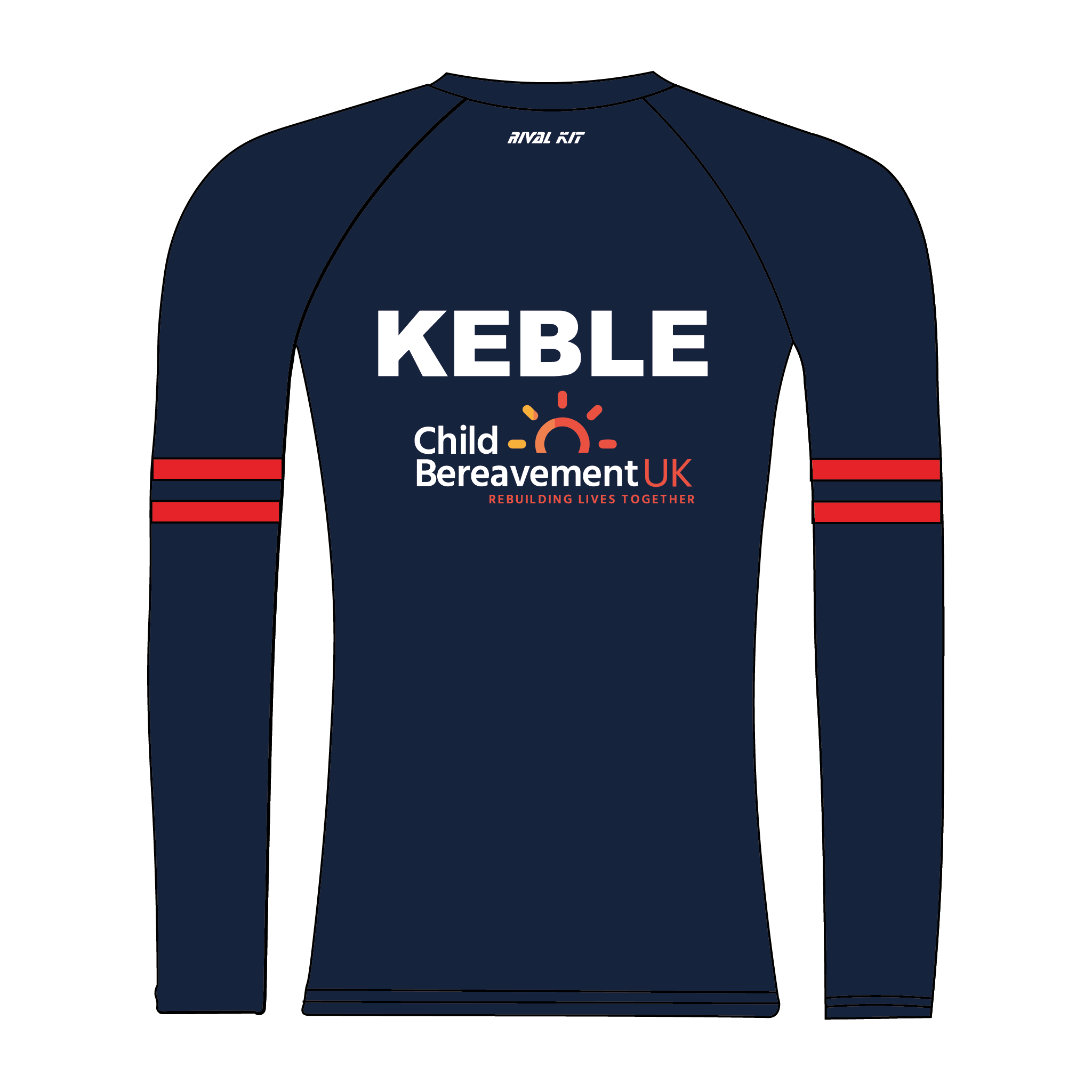 Keble College Oxford Boat Club Long Sleeve Base-Layer