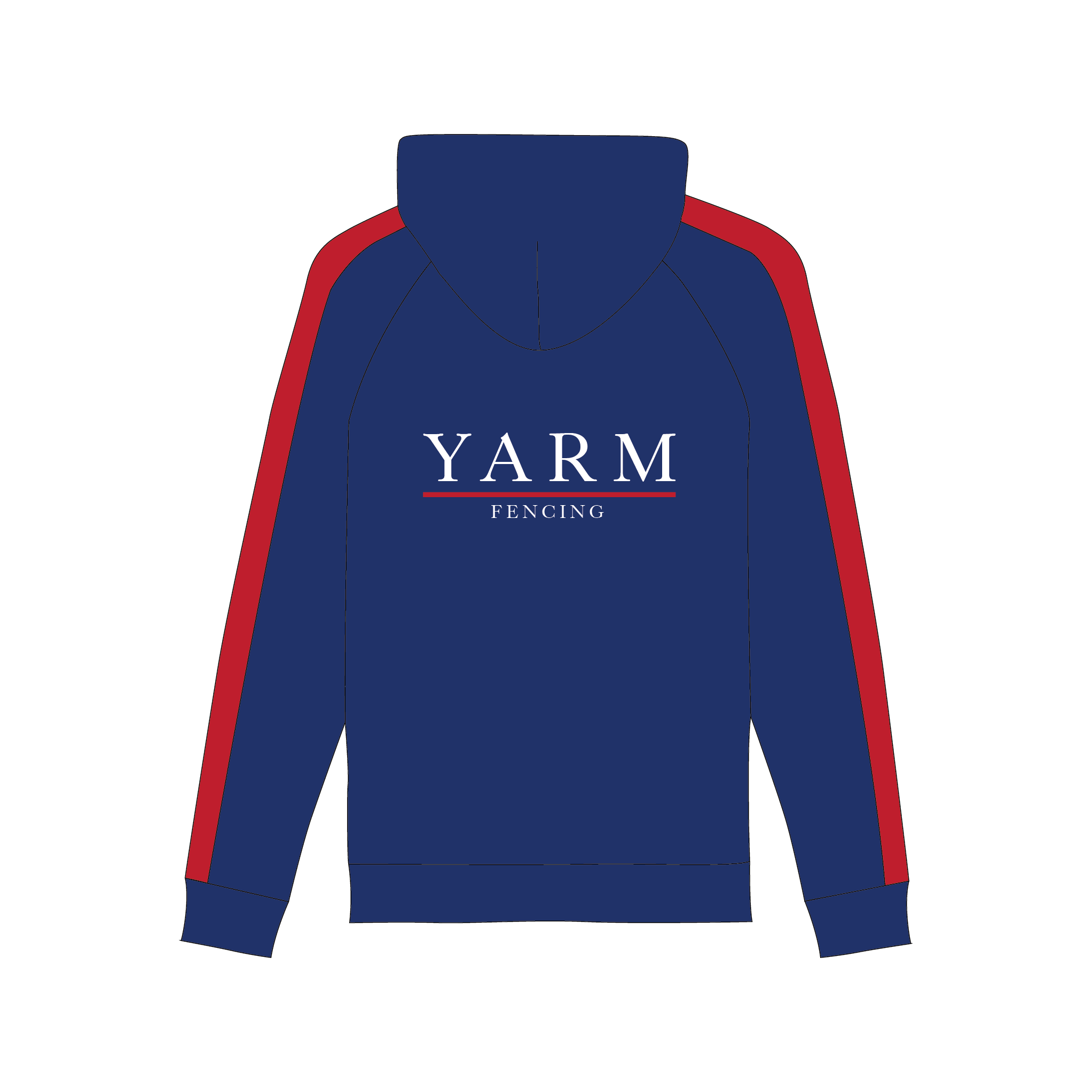 Yarm School Fencing Club Hoodie 2