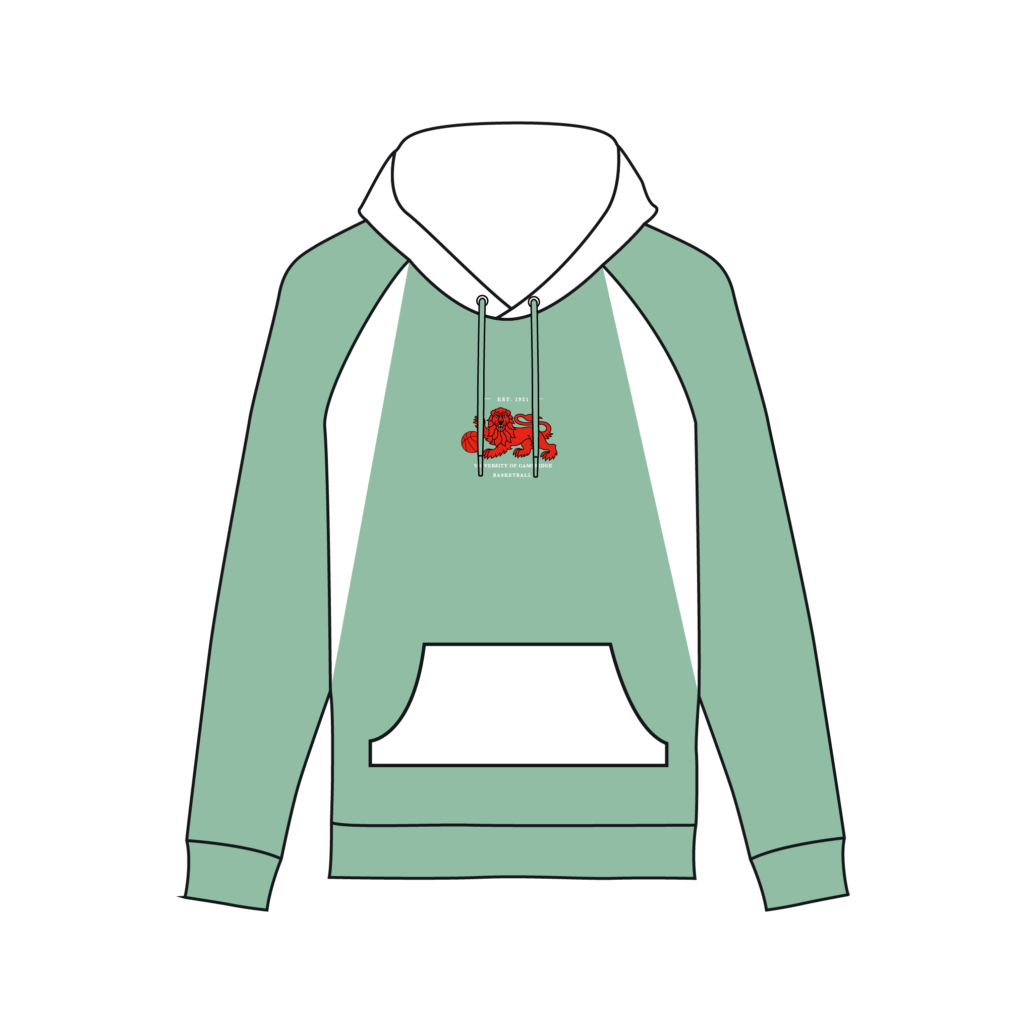Cambridge University Basketball Club Hoodie 2