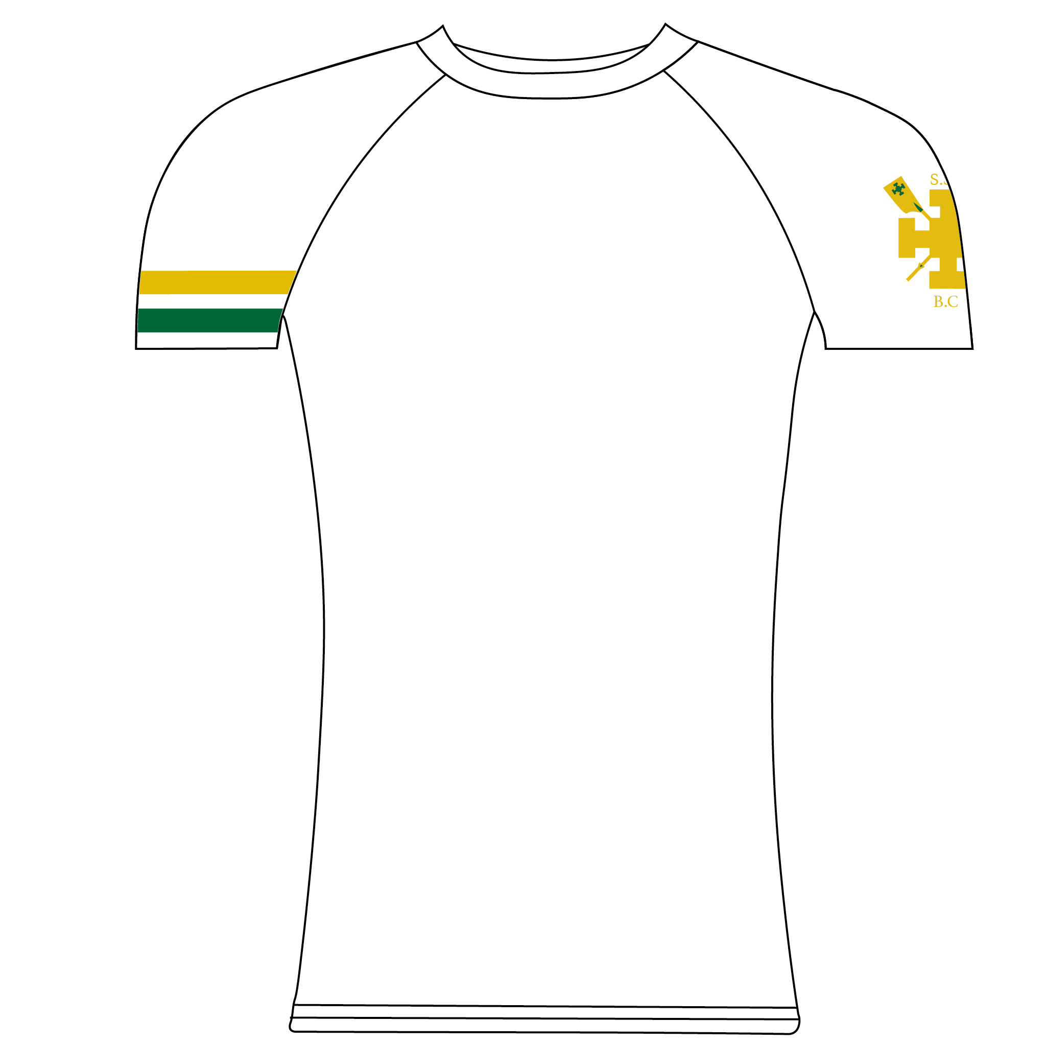 St. Chad's College BC Short Sleeve Base-Layer
