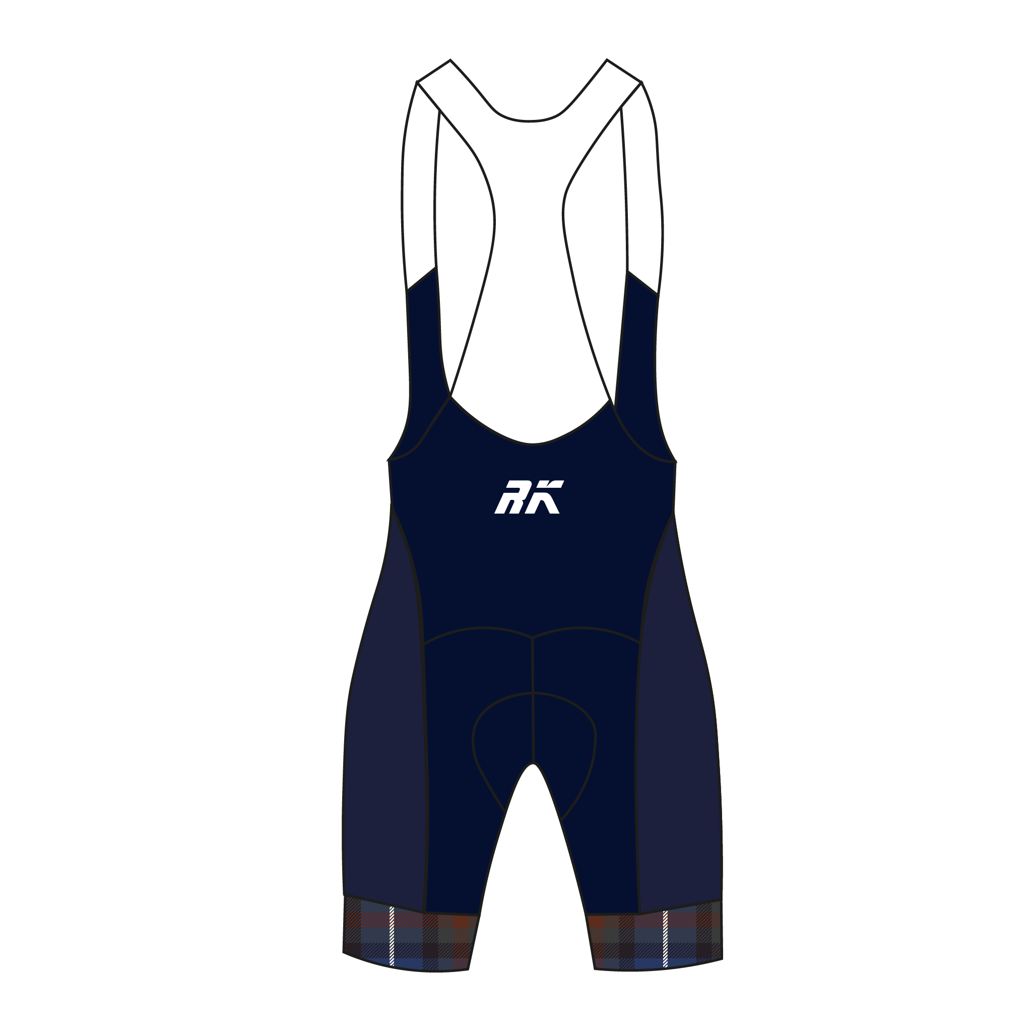Clydesdale Cycling Tartan Bib Shorts