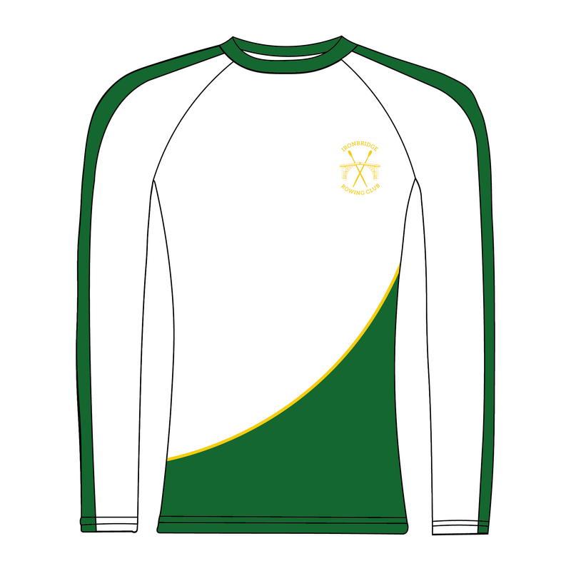 Ironbridge Rowing Club White Long Sleeve Base-Layer