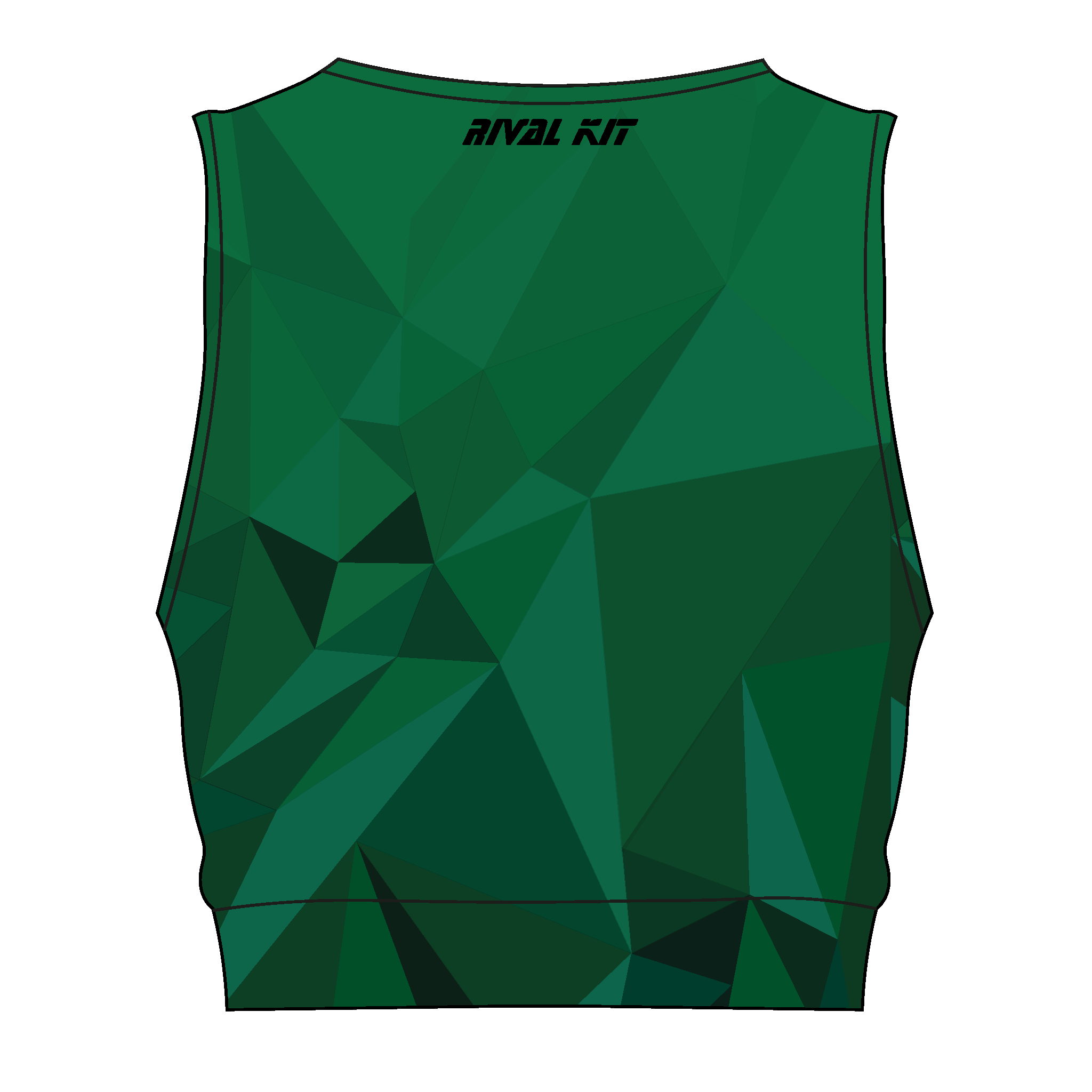 Stirling University Athletics Club Racing Crop Top