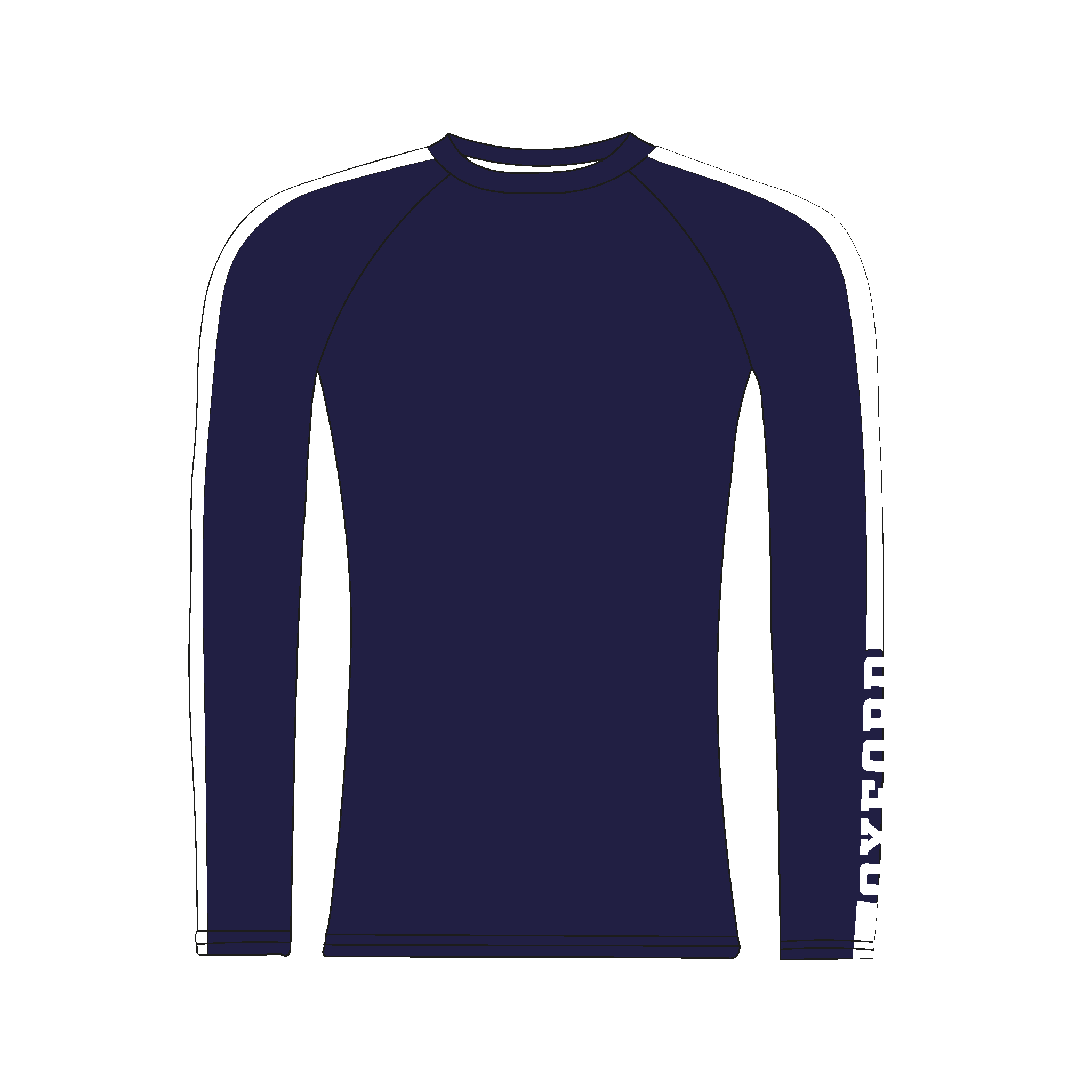 Oxford University Lacrosse Club Long Sleeve Baselayer