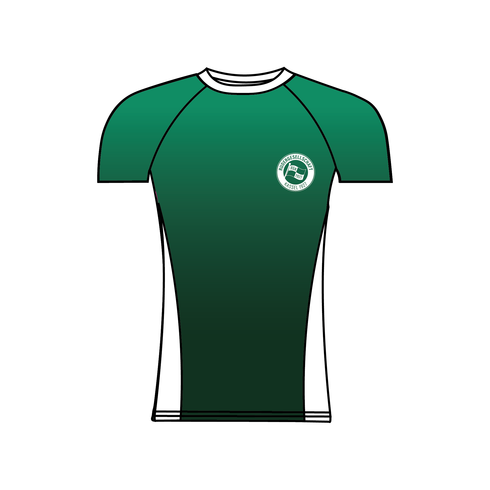 Rudergesellschaft Kassel Short Sleeve Gradient Base-Layer