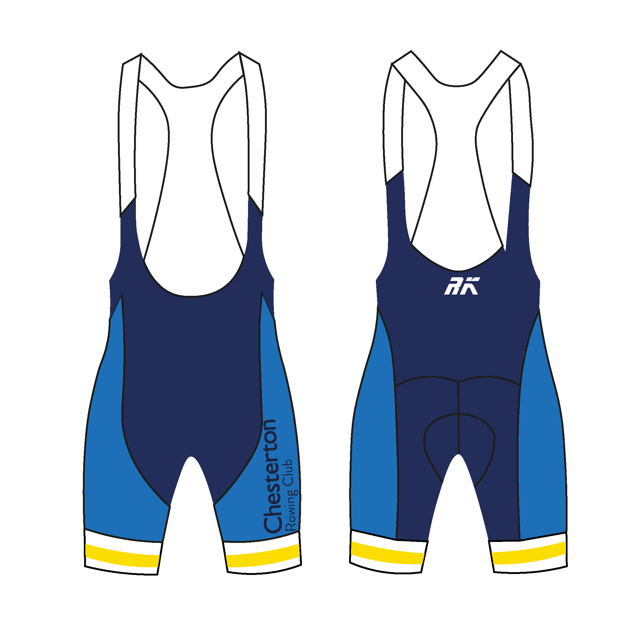 Chesterton Rowing Club Bib Shorts