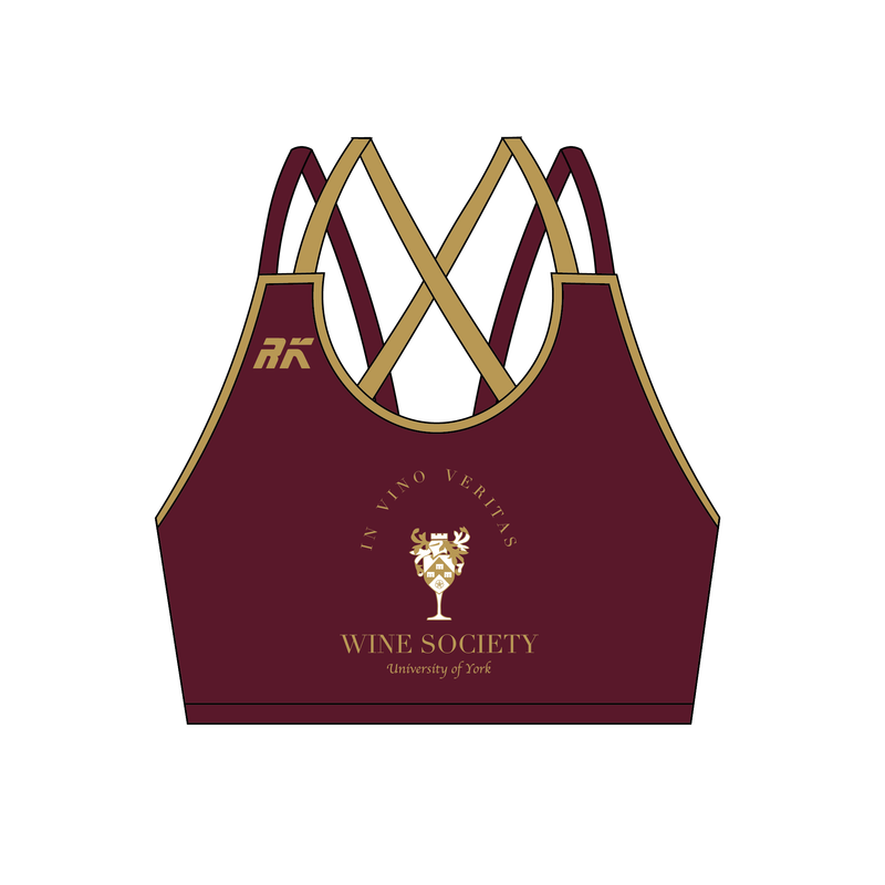 University of York Wine Appreciation Society Strappy Bra