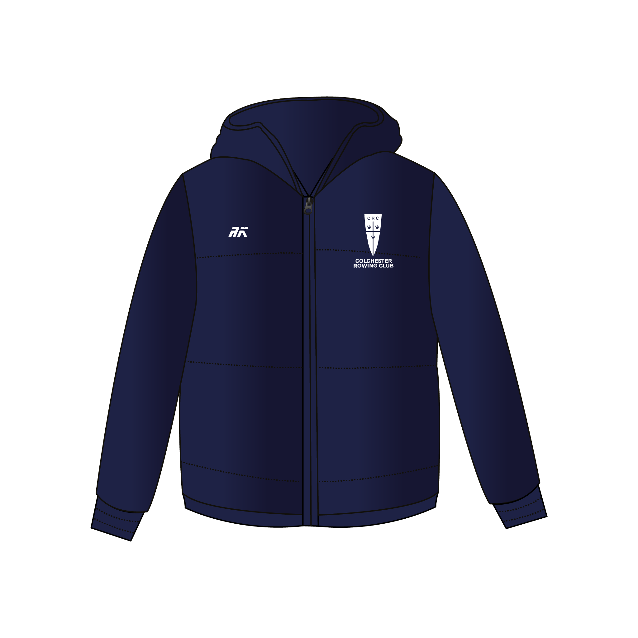 Colchester Rowing Club Puffa Jacket