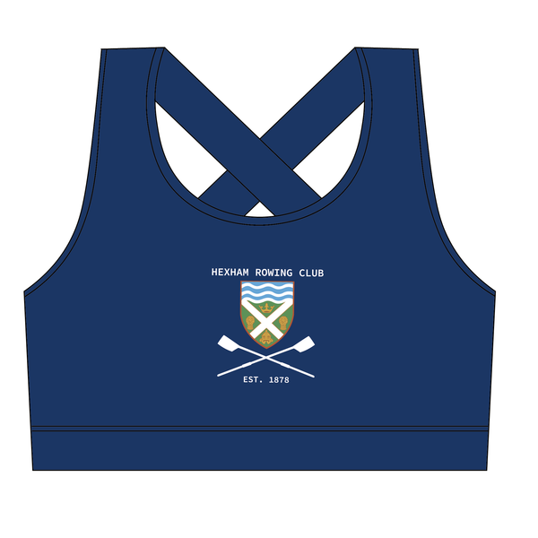 Hexham Rowing Club Cross Back Sports Bra