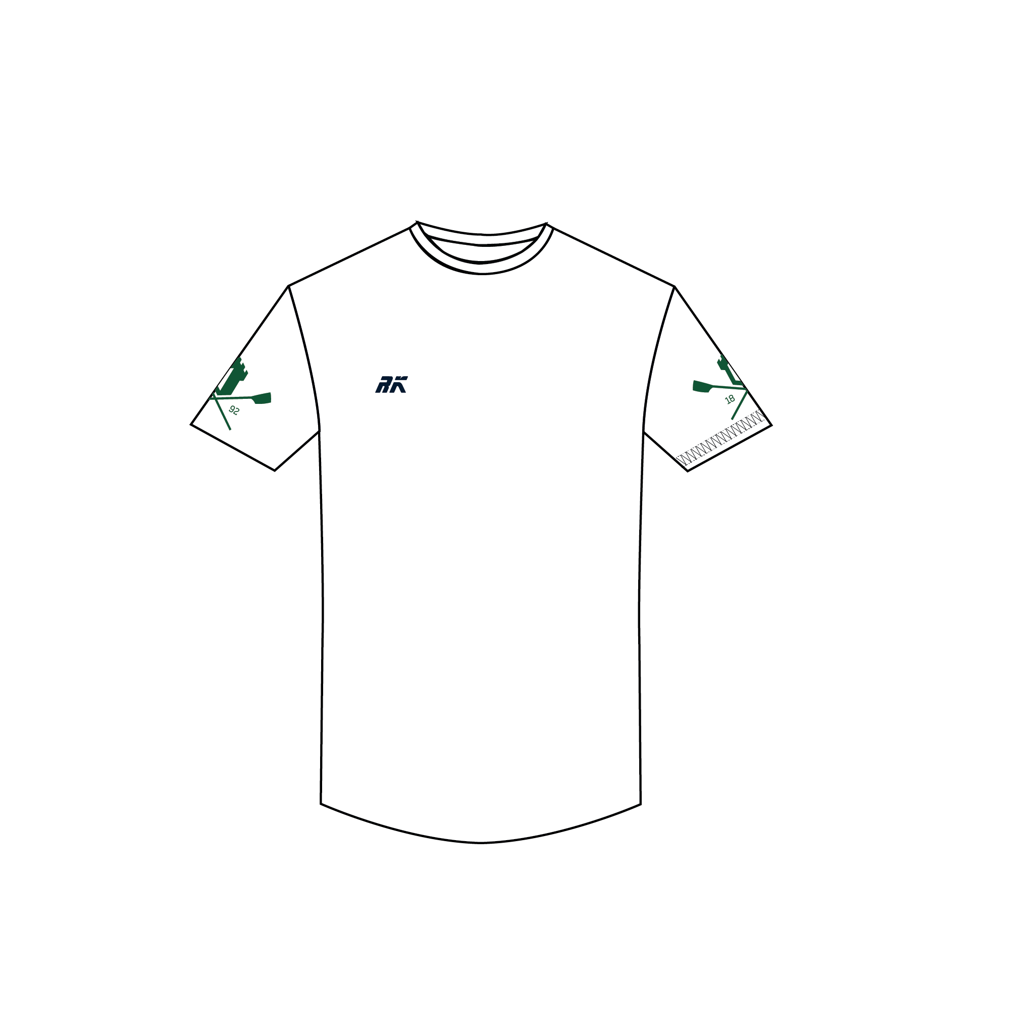 Castra Boat Club Bespoke Gym T-Shirt