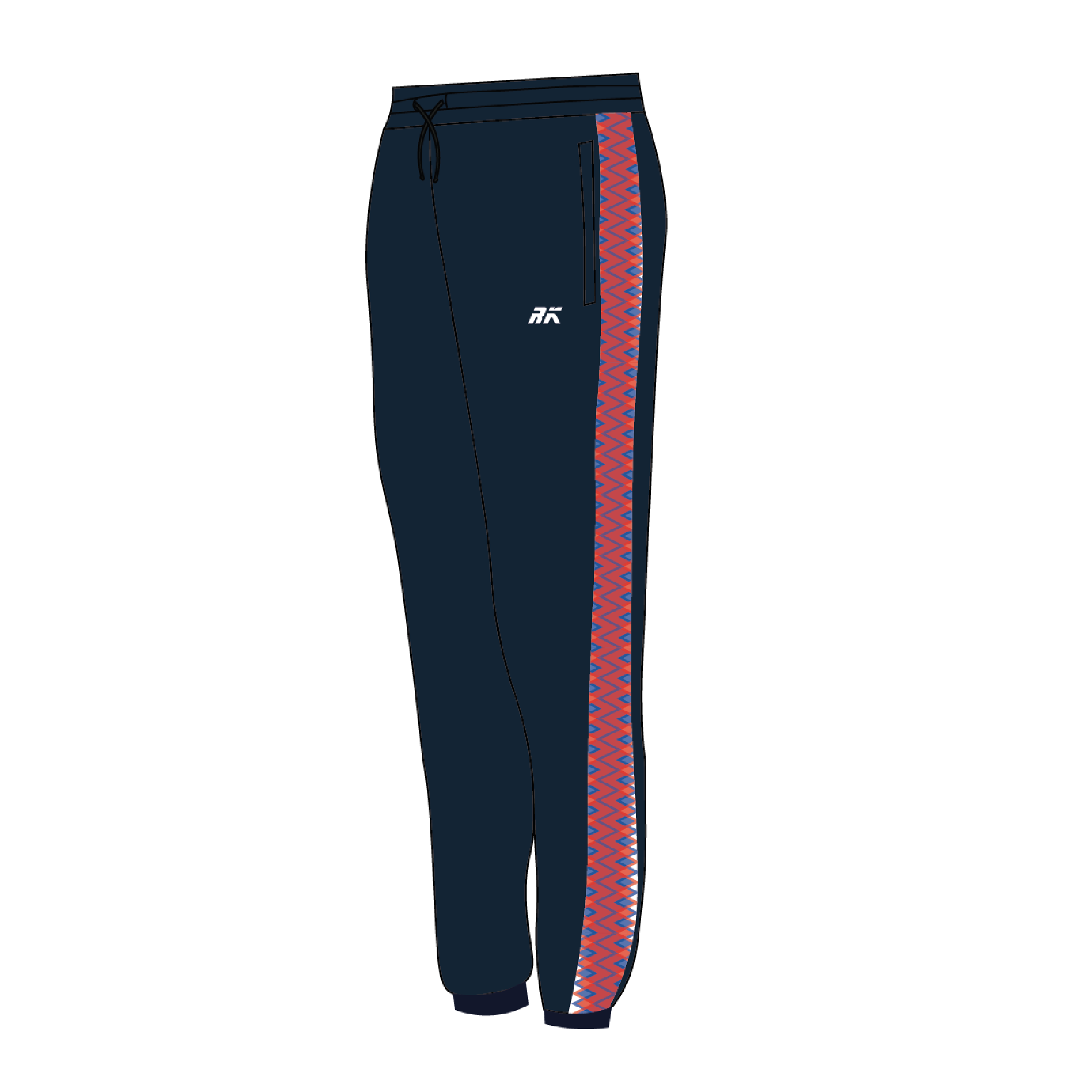 Reykjavík Raiders Bespoke Joggies Design Navy